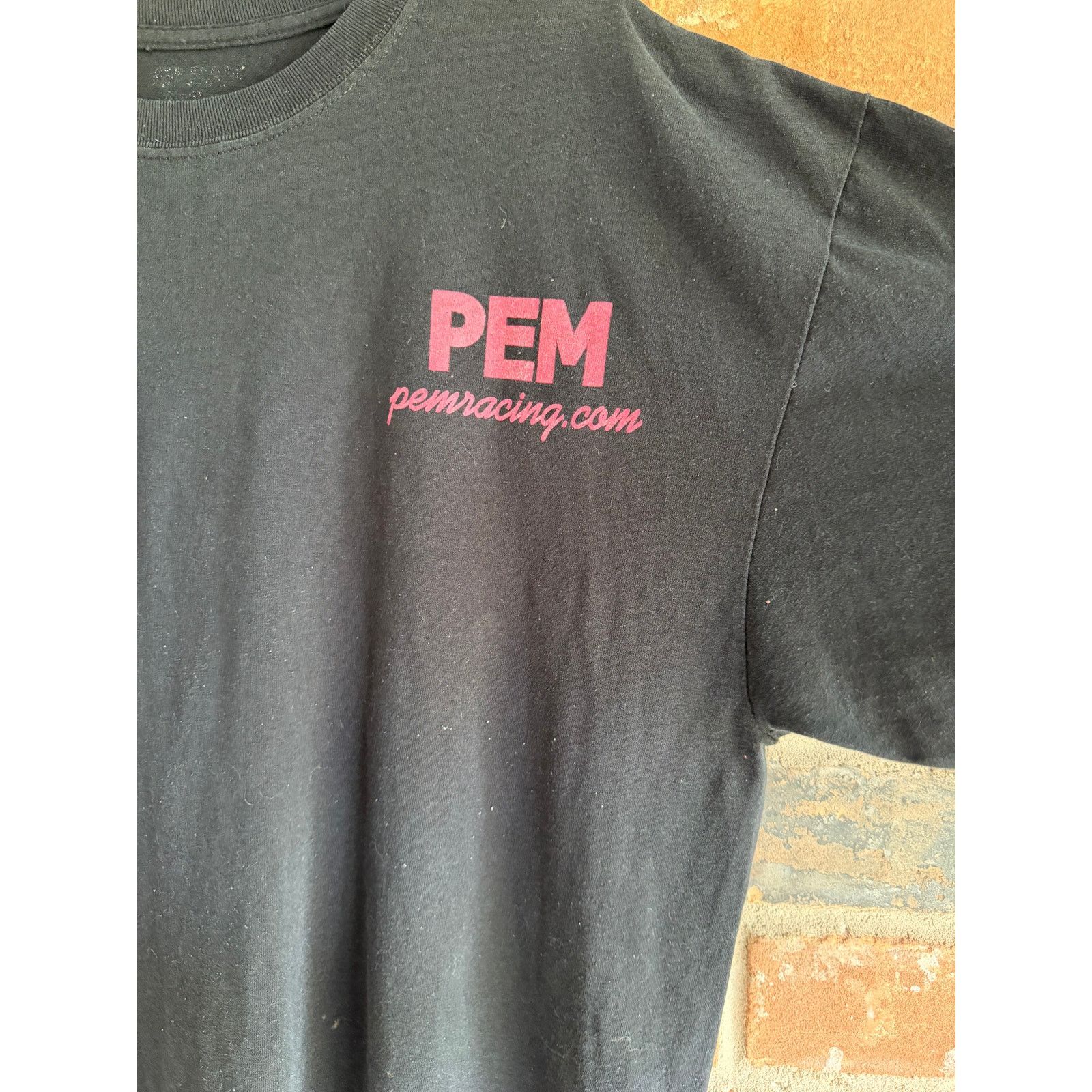 Other PEM Racing Shirt XL Black Graphic Auto Shop Tee Vintage Size US XL / EU 56 / 4 - 3 Thumbnail