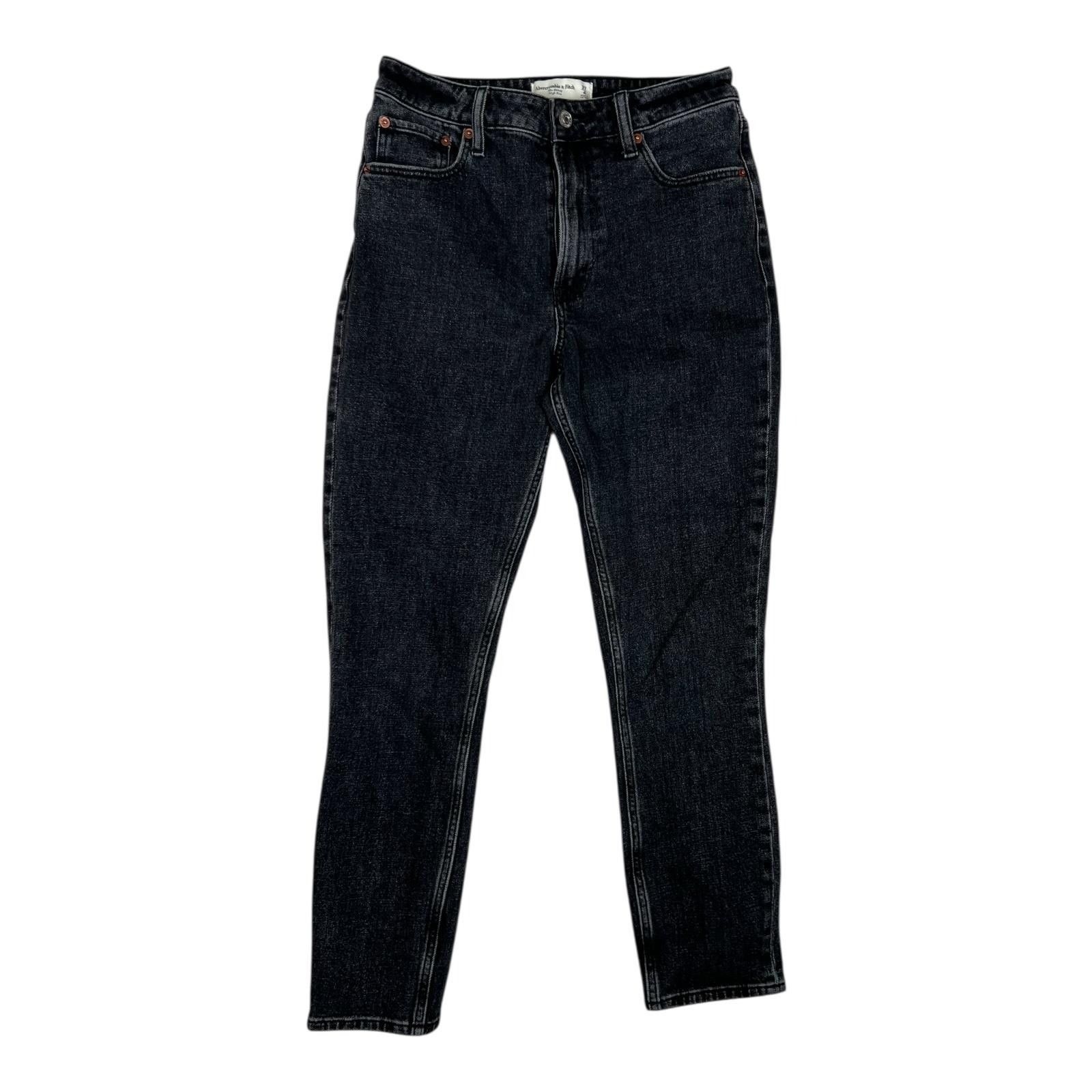 Abercrombie & Fitch Abercrombie & Fitch Jeans Womens 4 27 Gray High Rise The Ski Size 27" / US 4 / IT 40 - 1 Thumbnail