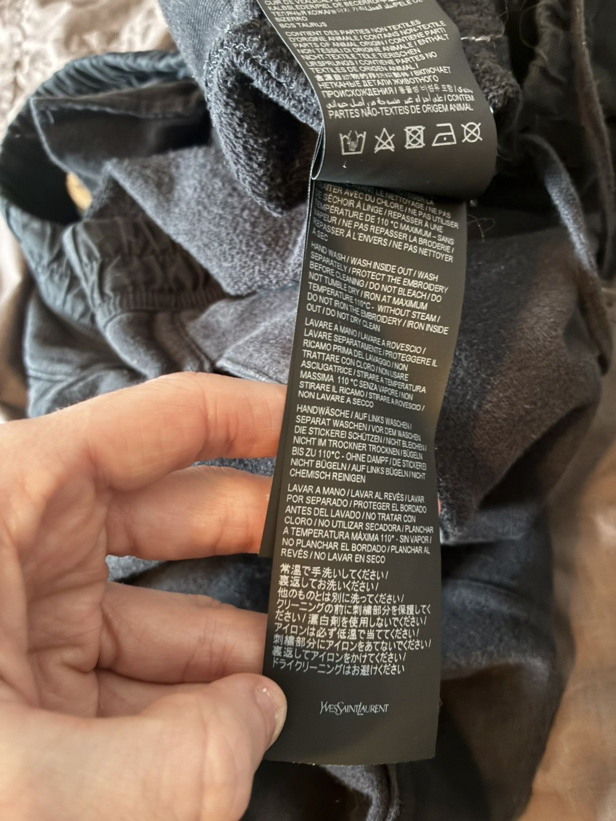 Saint Laurent Paris Saint Laurent Sweatpants Size US 30 / EU 46 - 9 Thumbnail