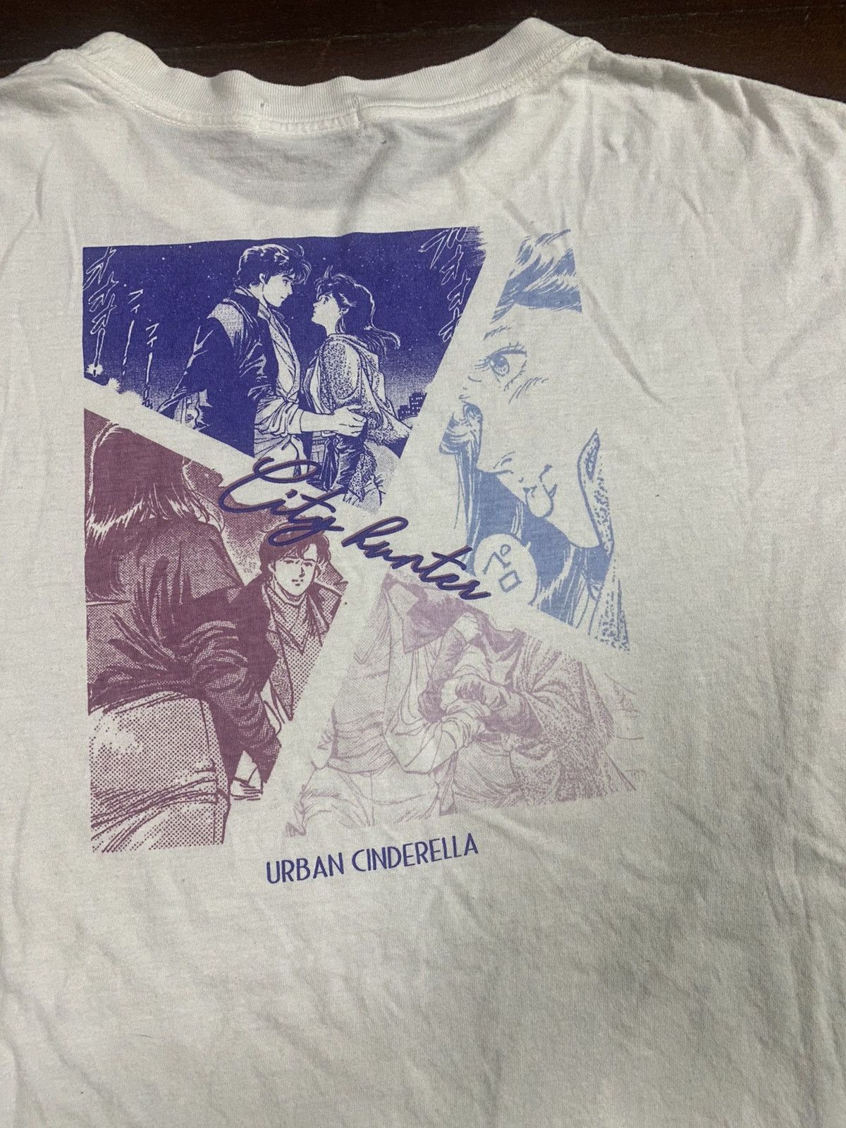 Anime × Vintage Vintage Anime City Hunter urban cinderella Manga art tee Size US XL / EU 56 / 4 - 3 Thumbnail