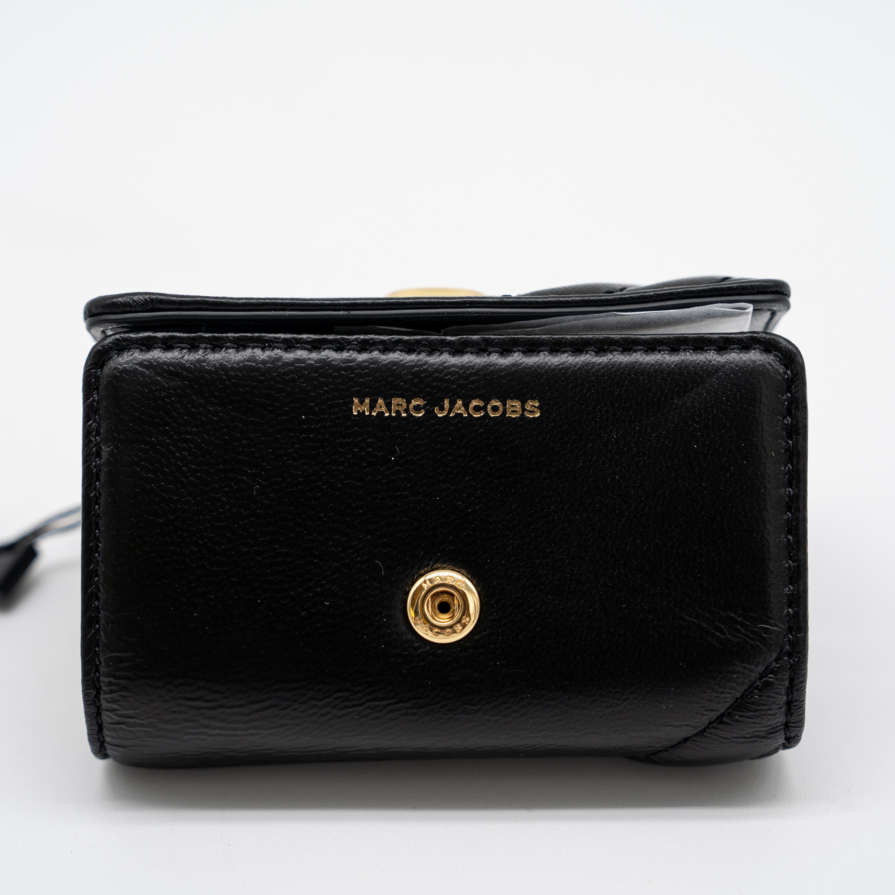 Marc Jacobs Marc Jacobs Black the Glam Shot Key Case Leather Gold Size ONE SIZE - 5 Thumbnail