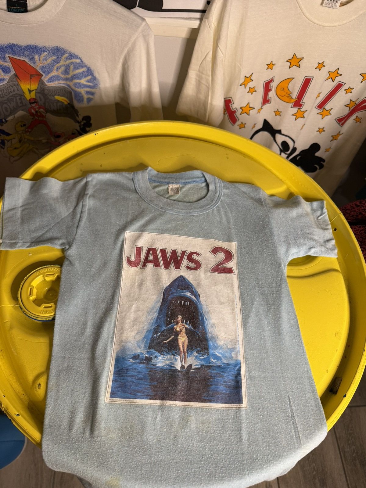 Vintage 1978 JAWS 2 Vintage Single Stitch T-shirt Size US XS / EU 42 / 0 - 4 Thumbnail