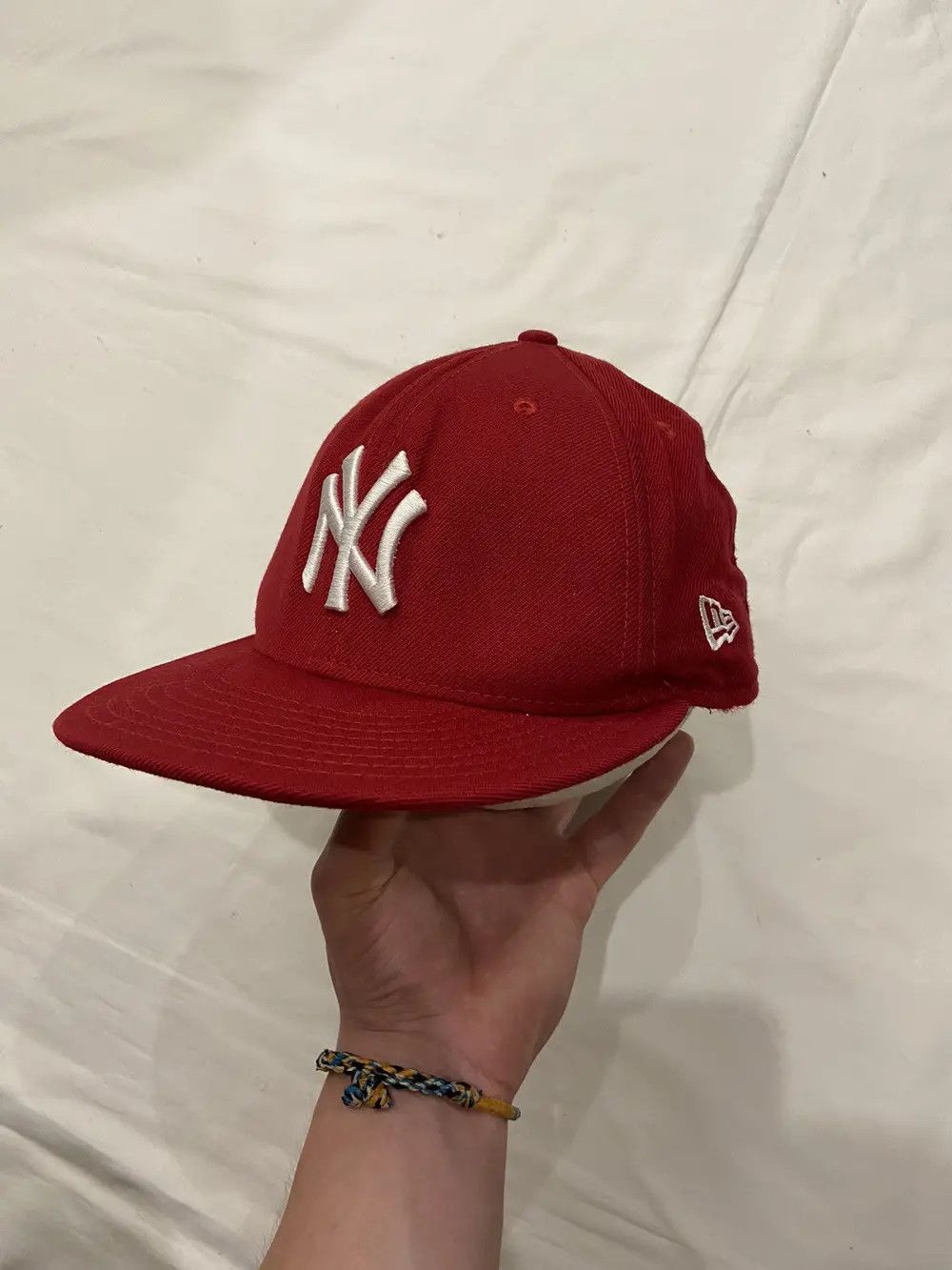 New Era VINTAGE 90’S NEW YORK YANKESS NY SNAPBACK MLB Y2K CAP HAT Size ONE SIZE - 1 Thumbnail