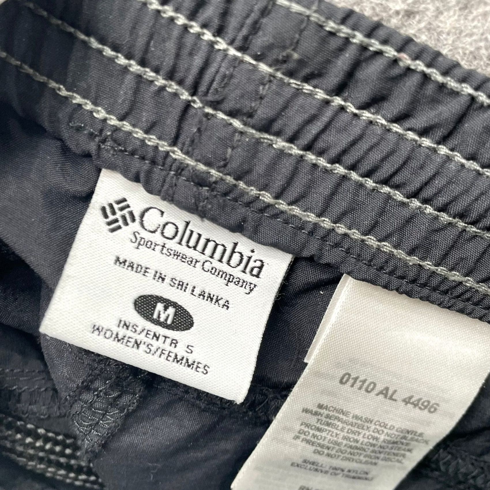 Vintage Columbia Sandy River Shorts Womens M Gray Nylon Hiking Pull On Zip Pocket Size 32" / US 10 / IT 46 - 6 Thumbnail