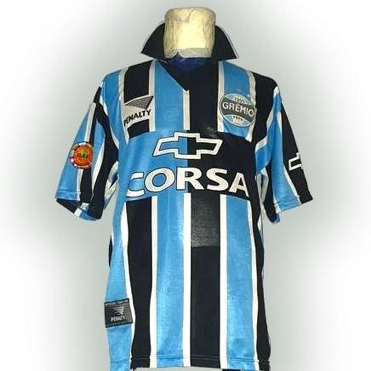 Penalty Fc Gremio Brazil 1998 1999 2000 Home Shirt Jersey Size US L / EU 52-54 / 3 - 1 Thumbnail