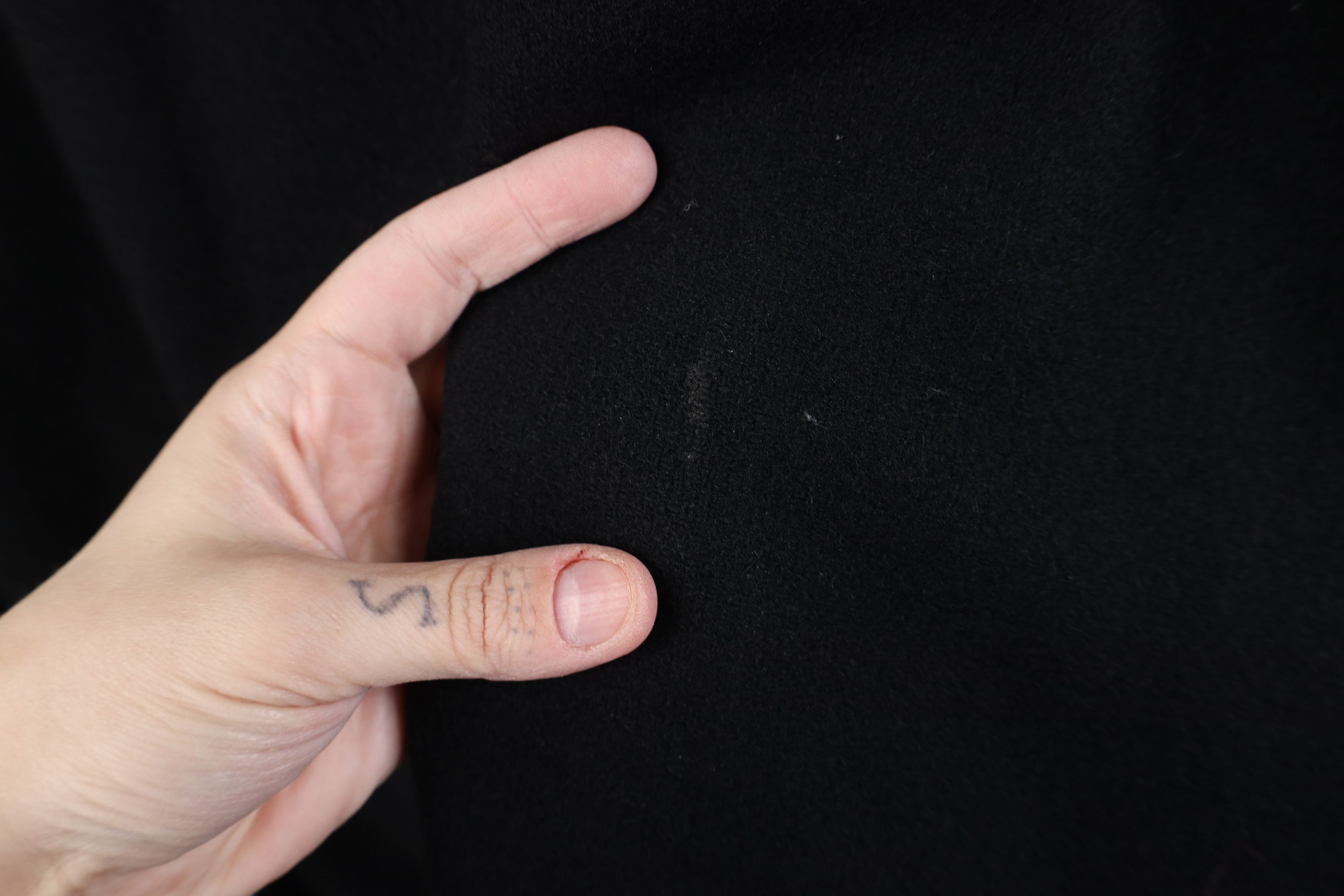 Vintage Vintage 50s Union Wool Button Down Collared Jacket Black USA Size US XL / EU 56 / 4 - 10 Thumbnail