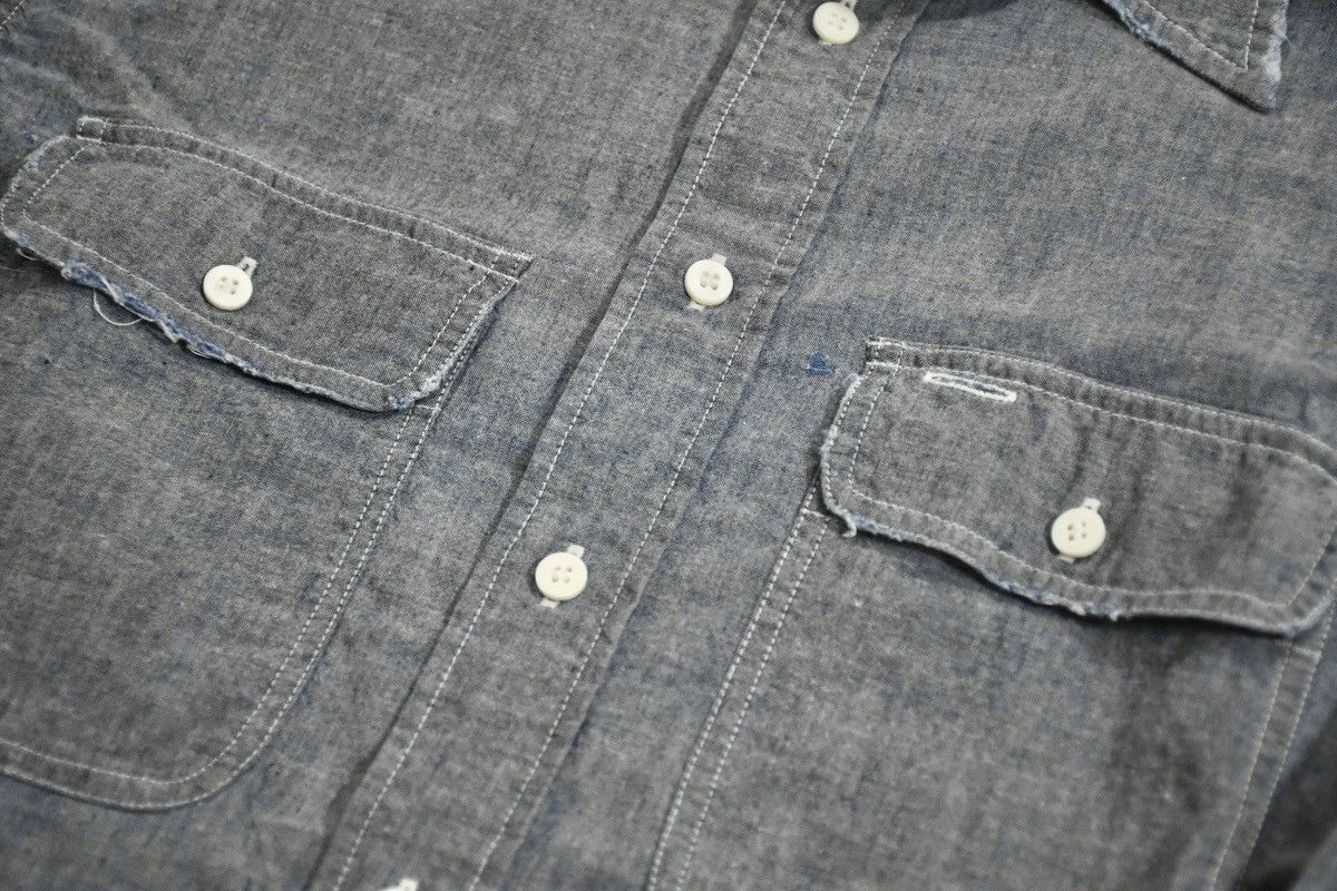 Visvim Visvim 20ss Handyman Shirt Dmgd（C/SI） Size US S / EU 44-46 / 1 - 5 Thumbnail