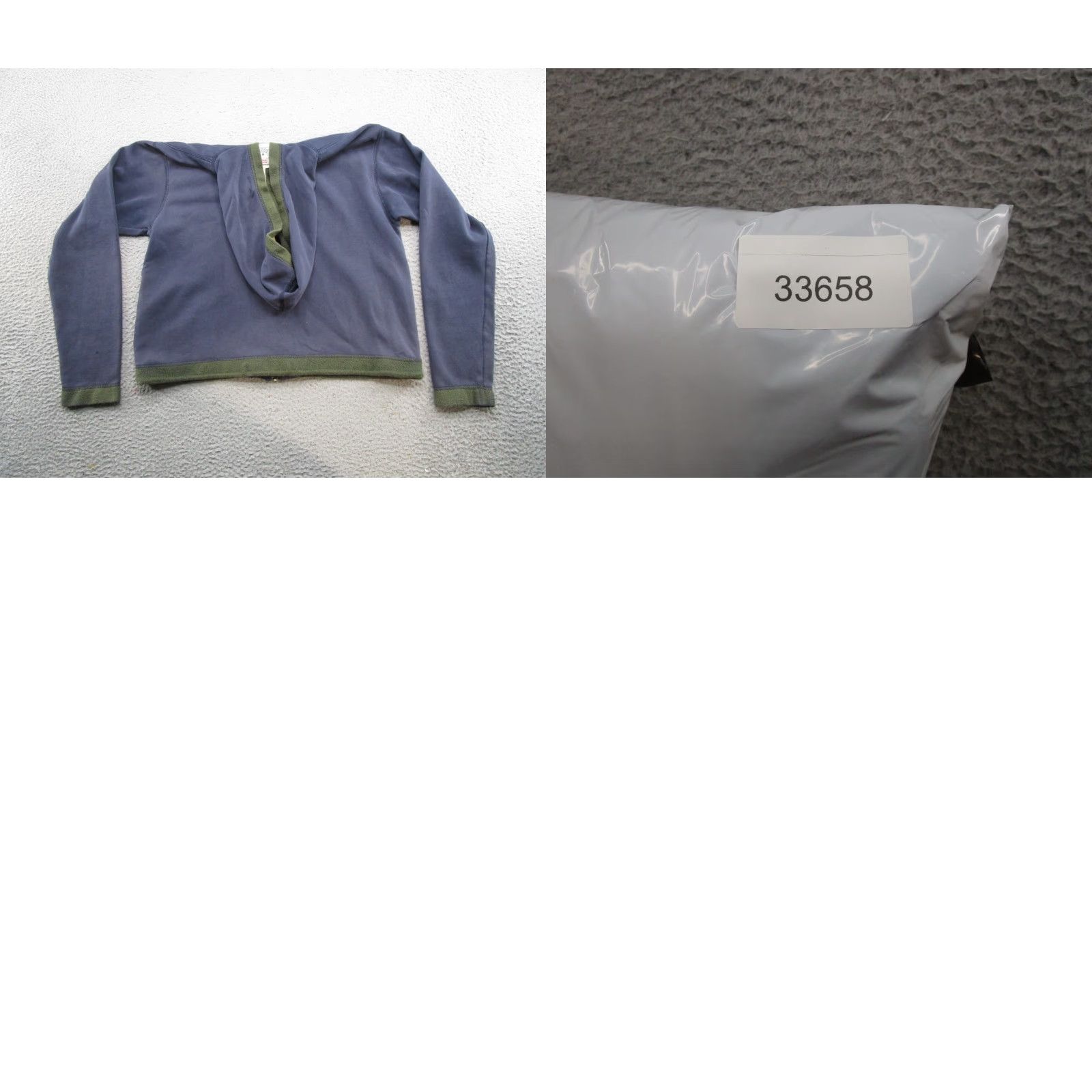 Levi's VINTAGE Levi's Hoodie Women L Blue Embroidered Logo Distressed Zip Up Full Zip Hooded Winter Spring Fall Y2K Size L / US 10 / IT 46 - 9 Thumbnail