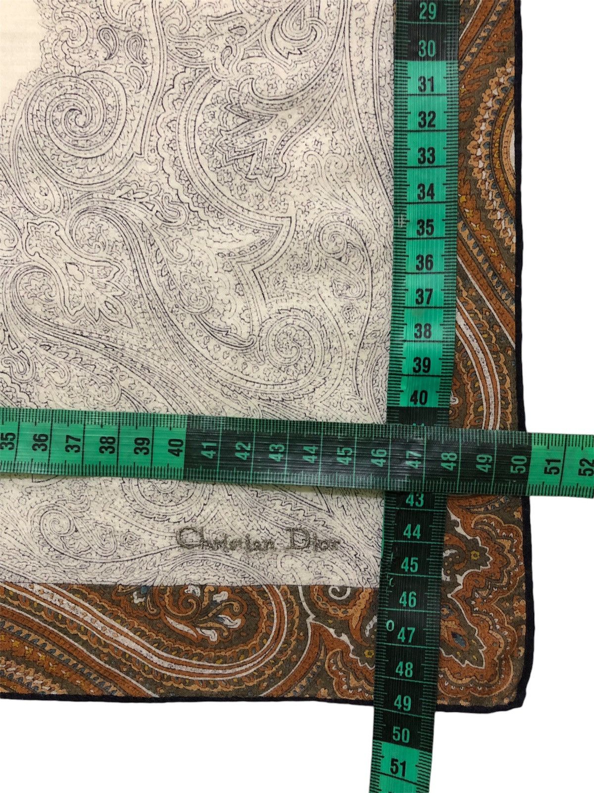 Christian Dior Monsieur × Vintage Vintage Cristian Dior Handkerchief Size ONE SIZE - 10 Thumbnail