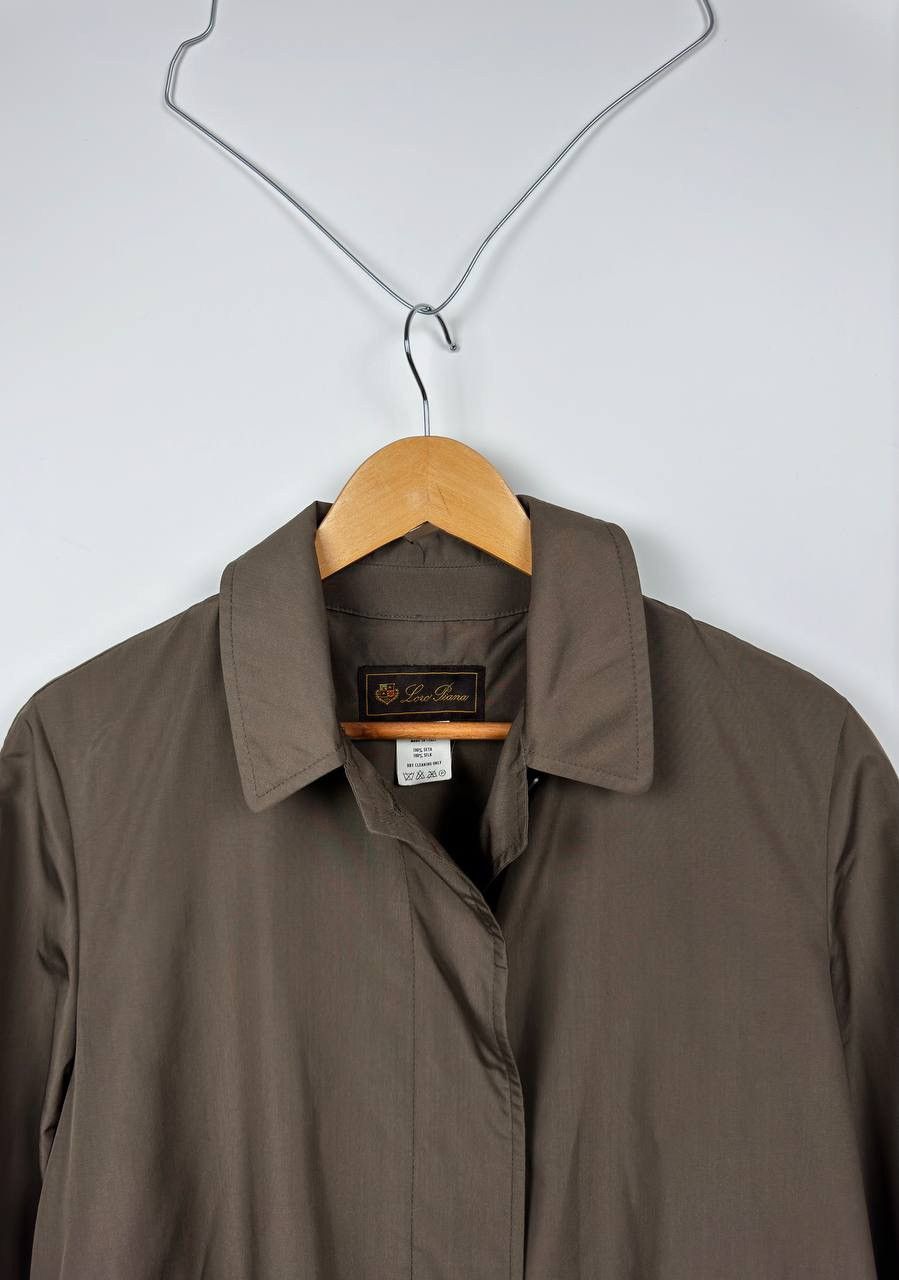 Loro Piana Loro Piana Silk Trench Coat Size US S / EU 44-46 / 1 - 7 Thumbnail