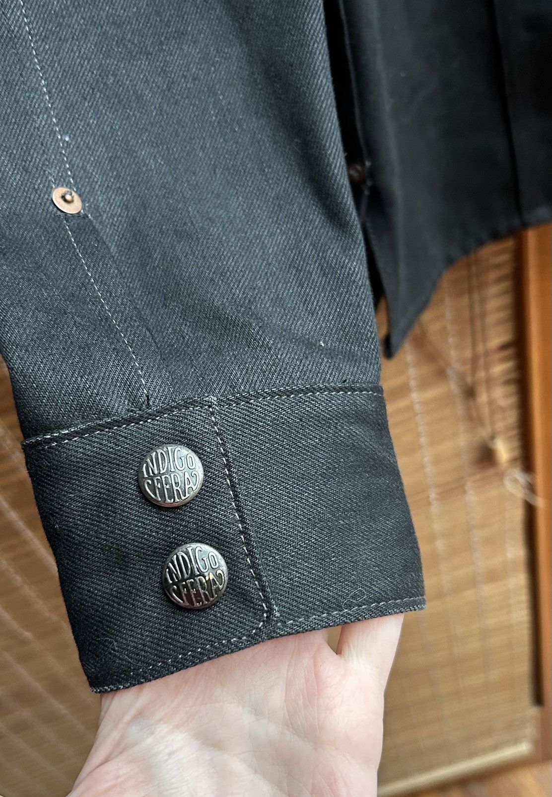 Indigofera Indigofera Copeland Slim Denim Jacket 14oz Black Selvedge Size US XS / EU 42 / 0 - 9 Thumbnail