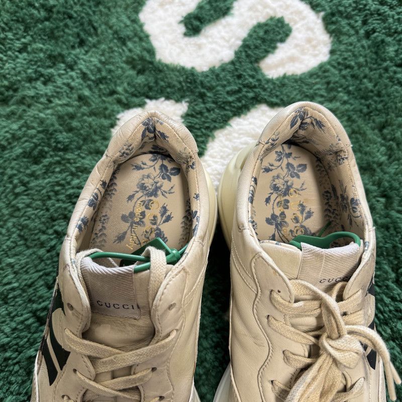 Gucci Gucci Rhyton Sports Print Low-Top Sneakers - Size US 8.5 / EU 41-42 - 8 Thumbnail