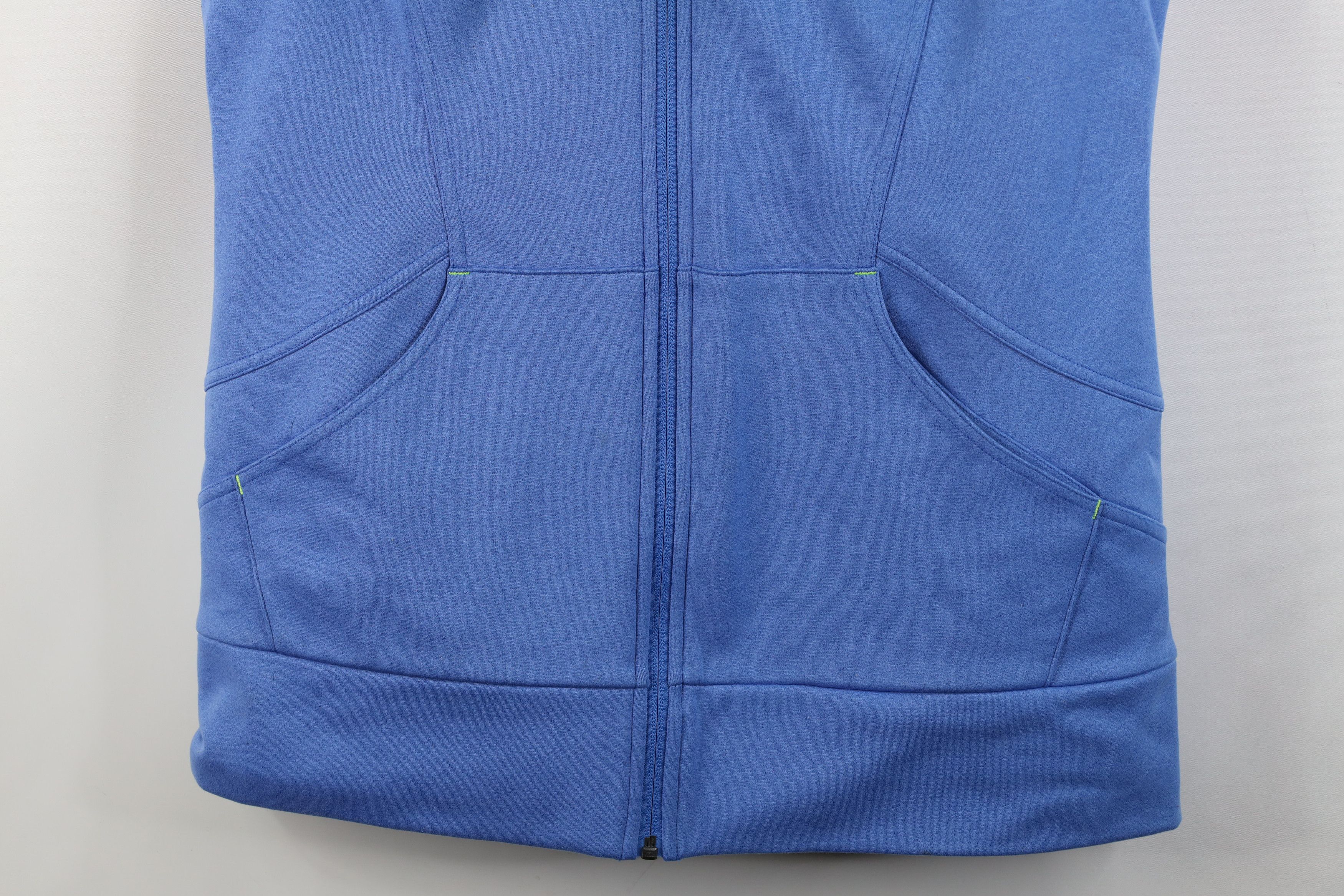 The North Face The North Face Sleeveless Full Zip Hoodie Sweatshirt Blue Size L / US 10 / IT 46 - 3 Thumbnail