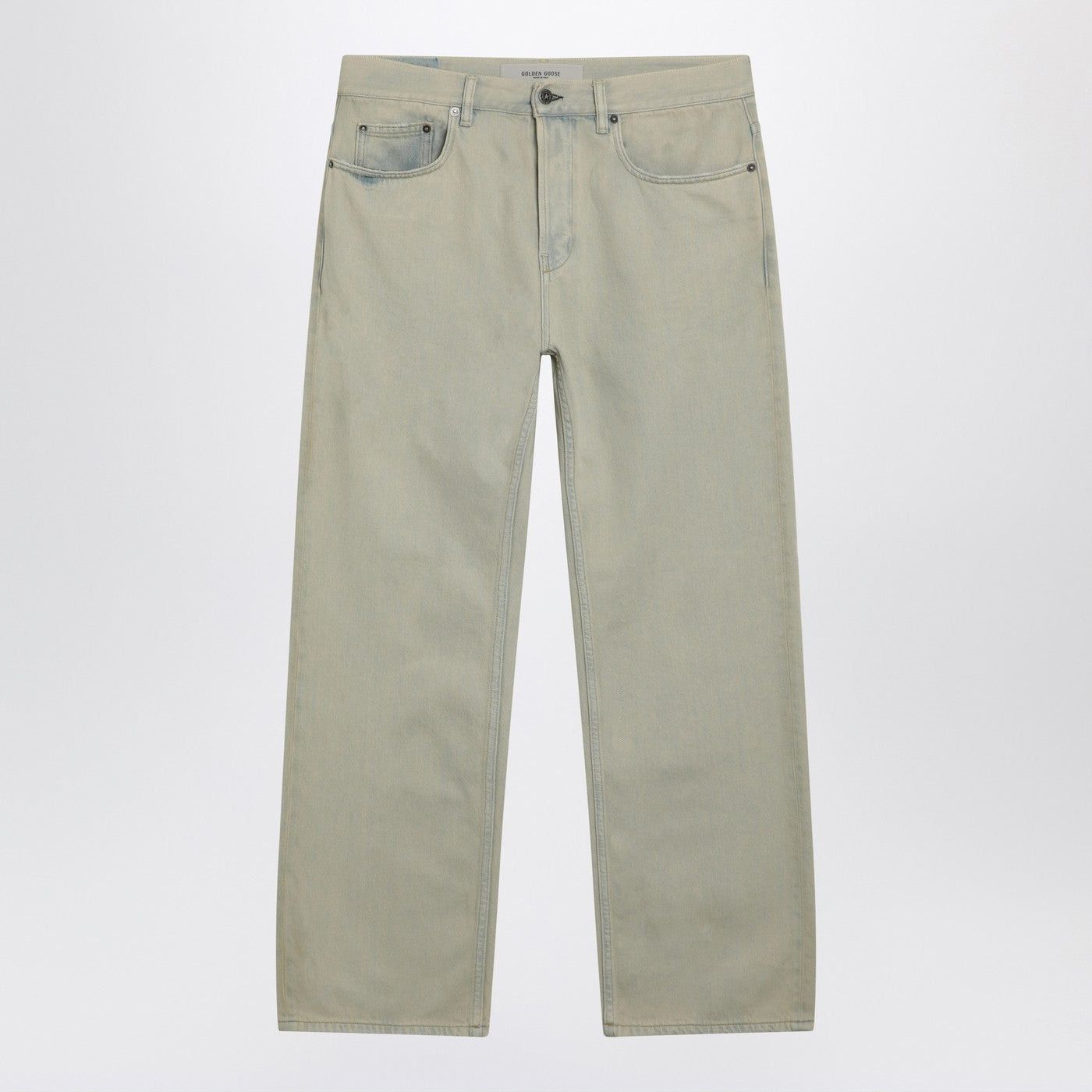 Golden Goose Golden Goose Light Sand Denim Trousers Size US 34 / EU 50 - 1 Thumbnail
