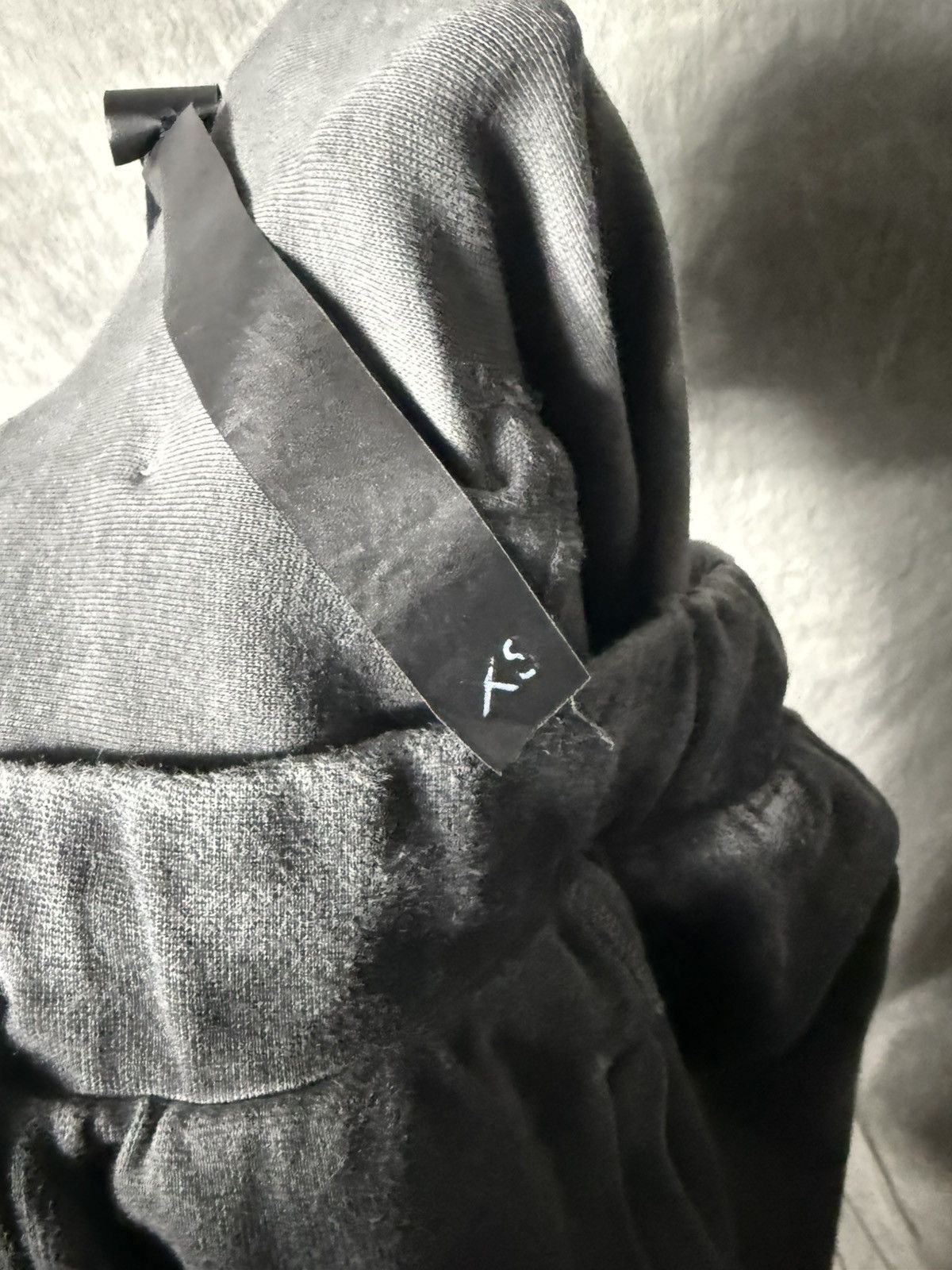 Boris Bidjan Saberi Boris Bidjan Saberi AW16 LONGJOHN2 Resin Dyed Joggers Size US 29 - 9 Thumbnail