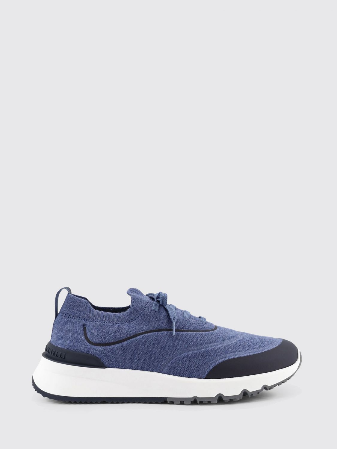 Brunello Cucinelli Brunello Cucinelli Sneakers Men Navy Size US 8 / EU 41 - 1 Thumbnail