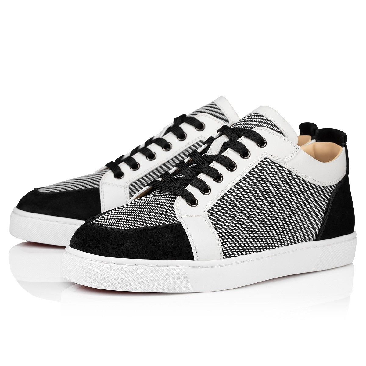 Christian Louboutin o1s1wg110225 Rantulow Suede Sneakers in Black Size US 10 / EU 43 - 1 Thumbnail