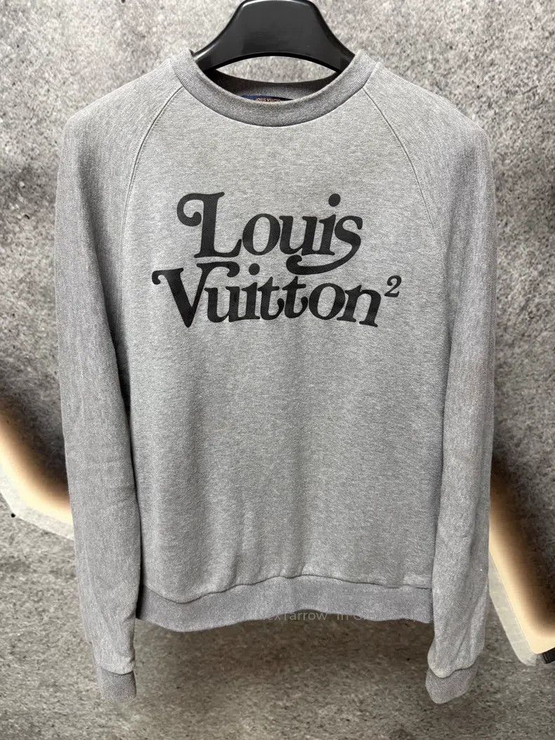 Louis Vuitton Louis Vuitton Gray letter sweatshirt Size US XS / EU 42 / 0 - 1 Thumbnail