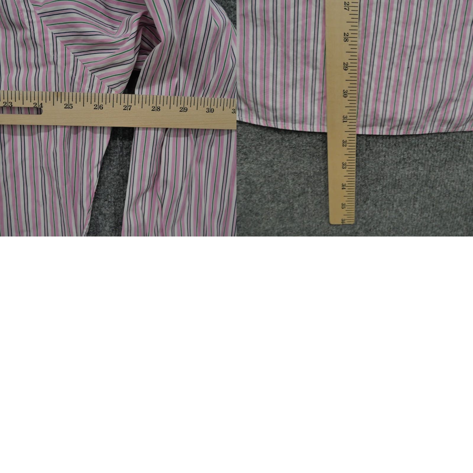 Polo Ralph Lauren Polo Ralph Lauren Shirt Mens XL Pink Striped Button-Up Small Pony Stanton Size US XL / EU 56 / 4 - 8 Thumbnail
