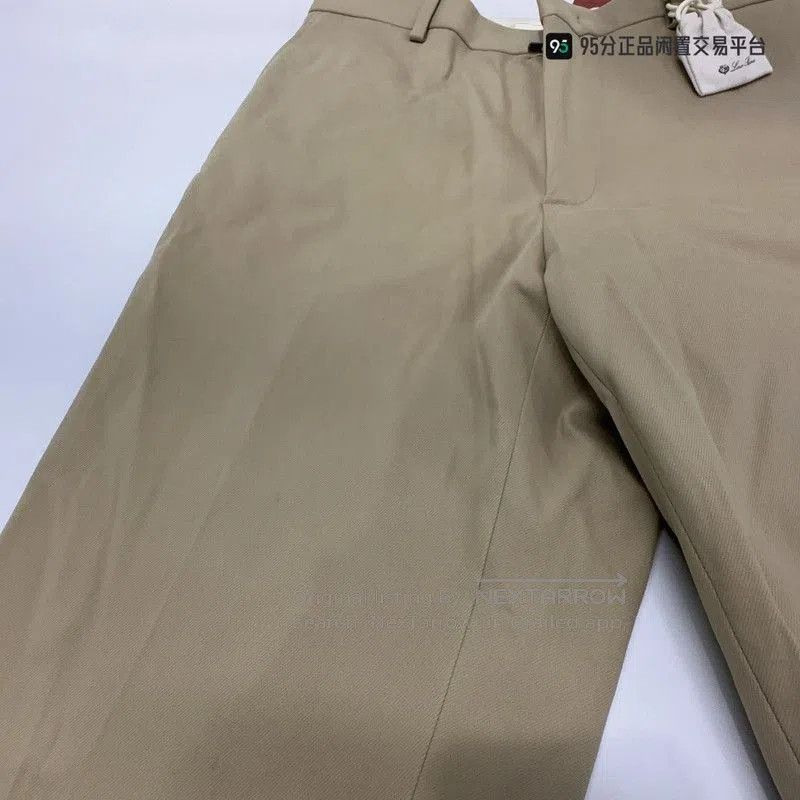 Loro Piana Loro Piana Men's Camel Pleated Straight Casual Pants. Size US 30 / EU 46 - 3 Thumbnail