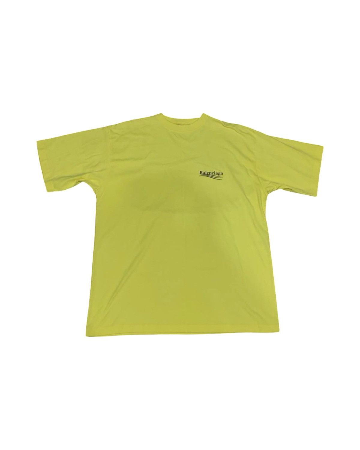 Balenciaga 🇫🇷 Logo Neon T-Shirt