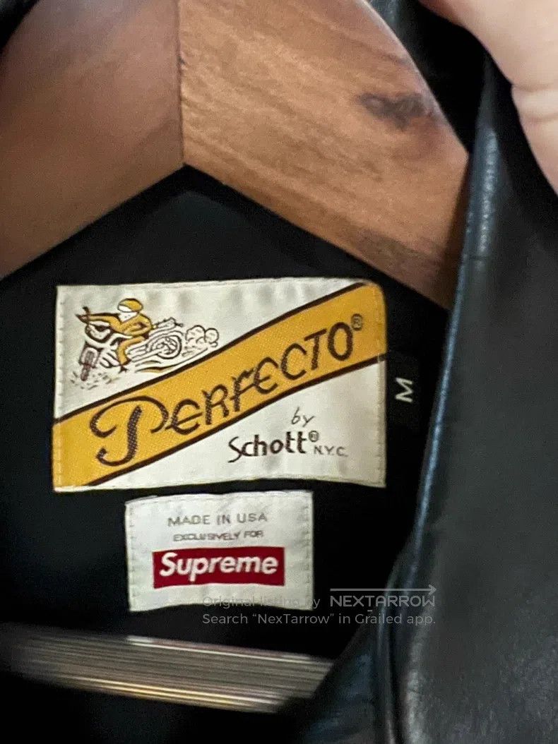 Schott Schott Co-branded Chiefs leather jacket Size US M / EU 48-50 / 2 - 6 Thumbnail