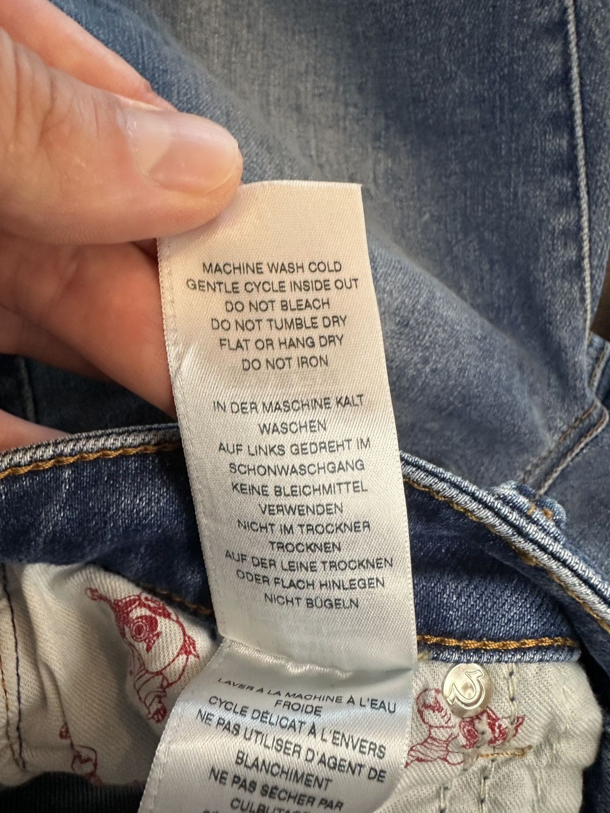 True Religion True Religion Women's Halle Skinny Fit Stretch Jeans-29x26.5 Size 29" - 11 Thumbnail
