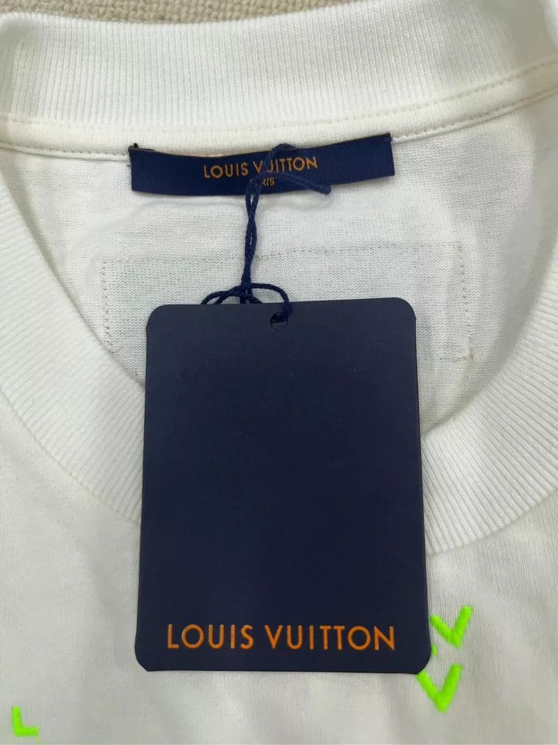 Louis Vuitton LOUIS VUITTON SS22 Logo Embroidered TShirt-2506 Size US M / EU 48-50 / 2 - 5 Thumbnail