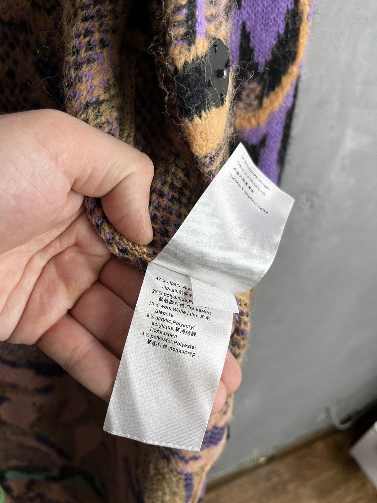 Designer × Other Marccain cardigan sweater Coogi style Size L / US 10 / IT 46 - 14 Thumbnail