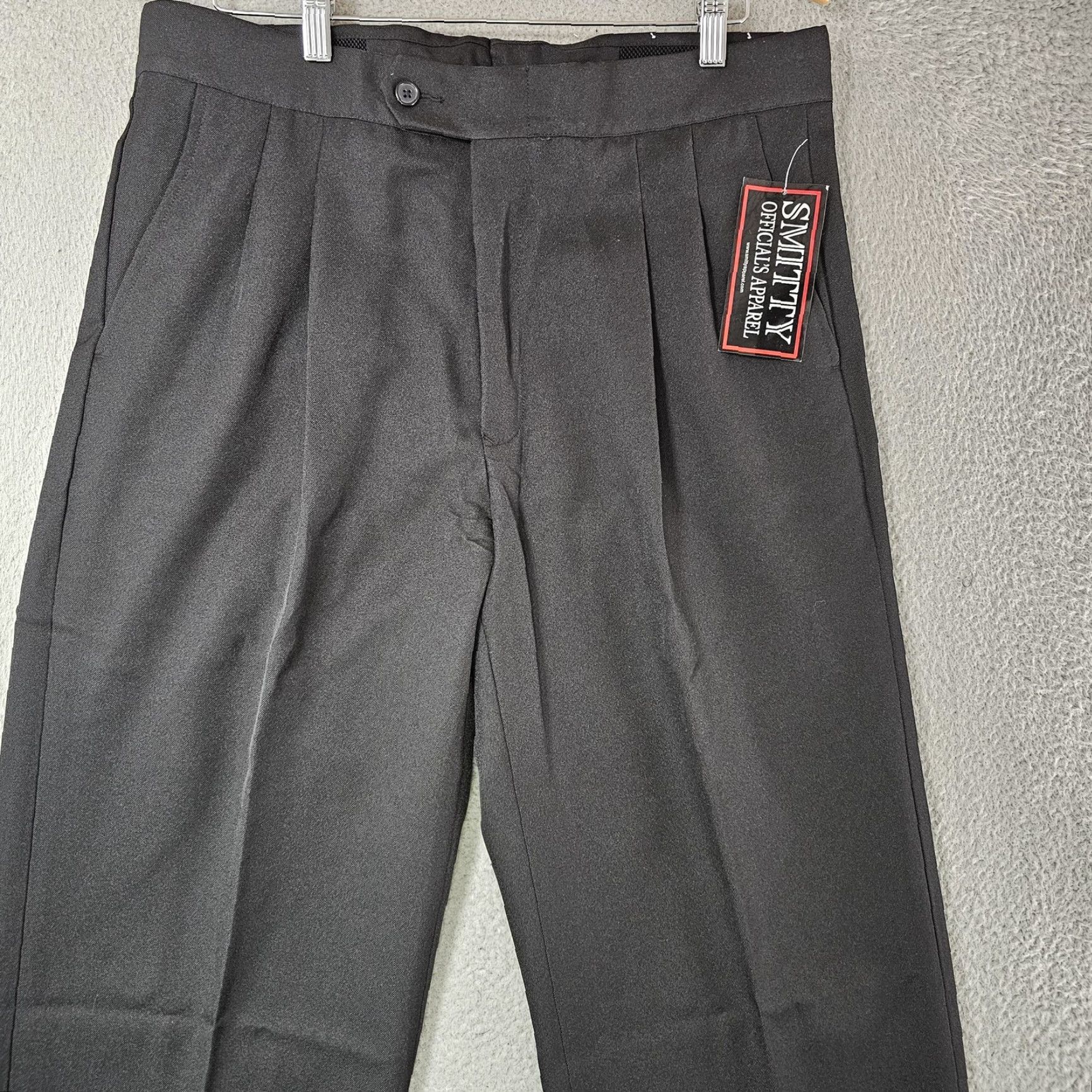 Vintage Smitty Officials Pants Mens 34 Black Twill Polyester Pleated Referee BKS271 Officials Pants Mens 34 Black Twill Polyester Pleated Referee BKS271 Size US 34 / EU 50 - 2 Thumbnail