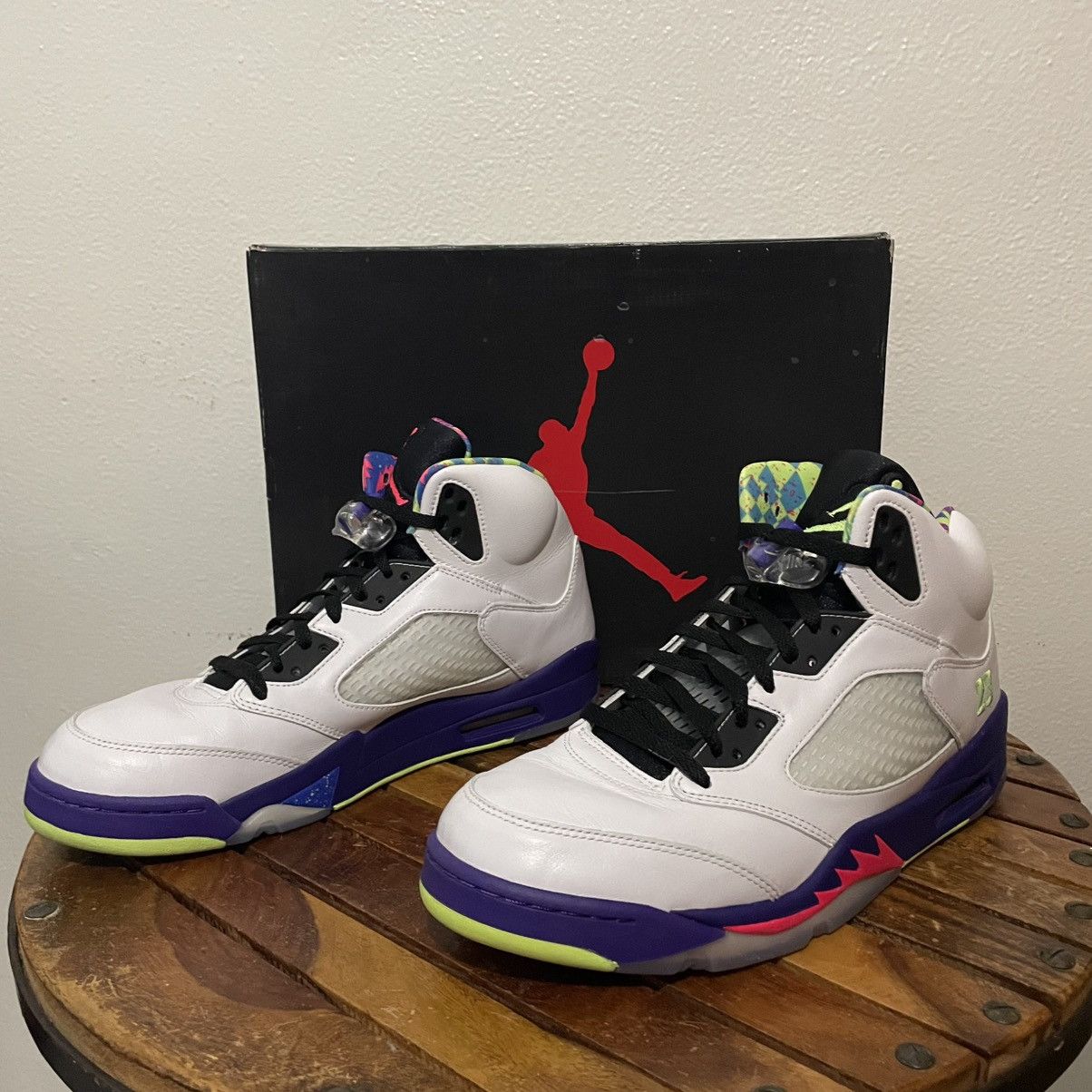 Jordan Brand × Nike Nike Air Jordan 5 Retro Alternate Bel-Air Mens US Size 12 Size US 12 / EU 45 - 5 Thumbnail