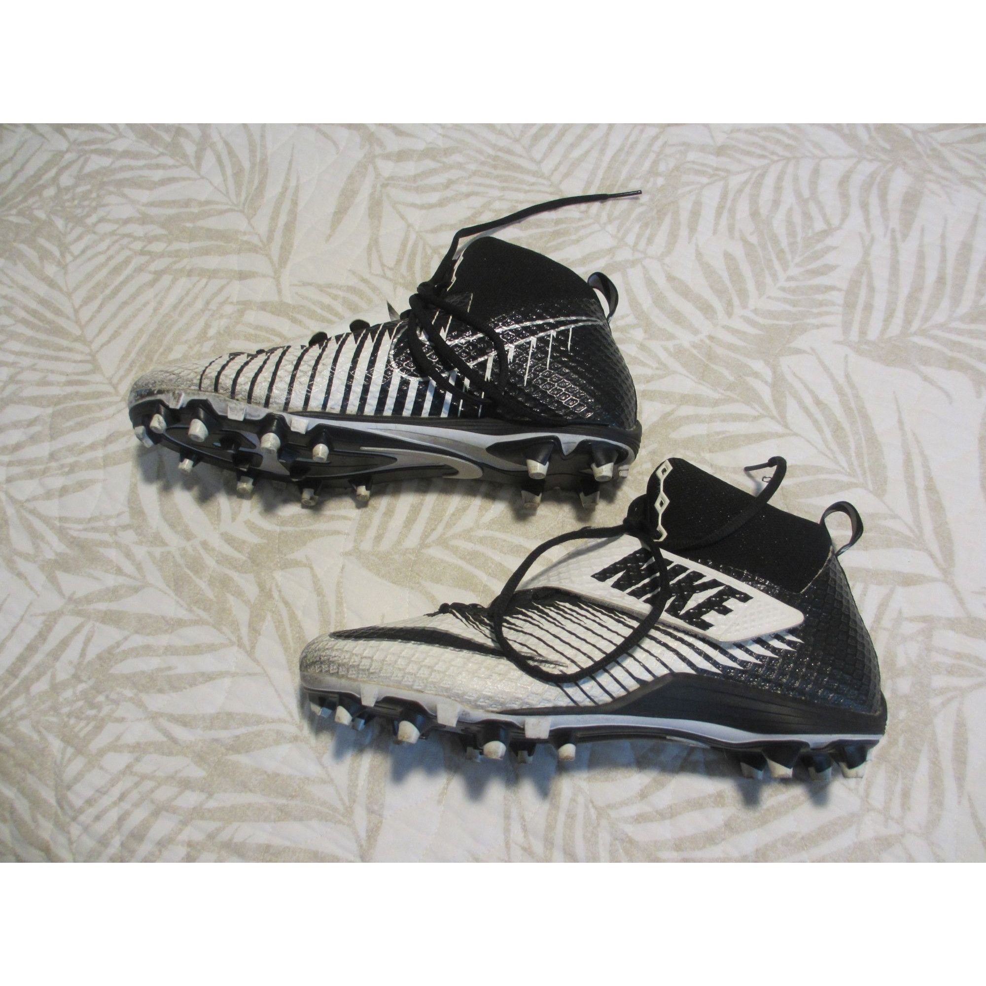 Nike Nike Mens Lunarbeast Pro TD Football Cleats Size 12 Black & Size US 12 / EU 45 - 4 Thumbnail