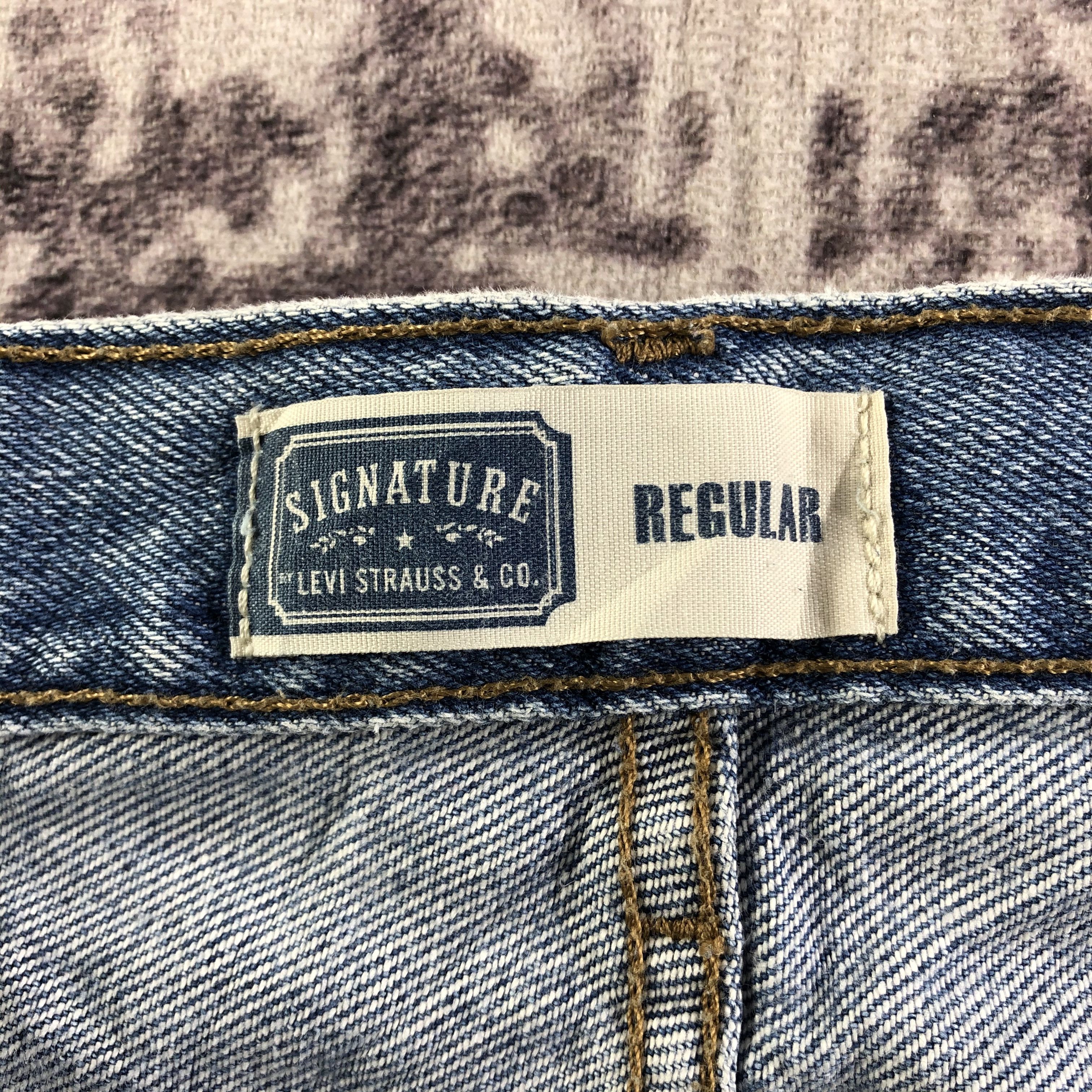 Levi's × Vintage Vintage Blue Wash Levis Signature Jeans-JM3382 Size US 35 - 10 Thumbnail