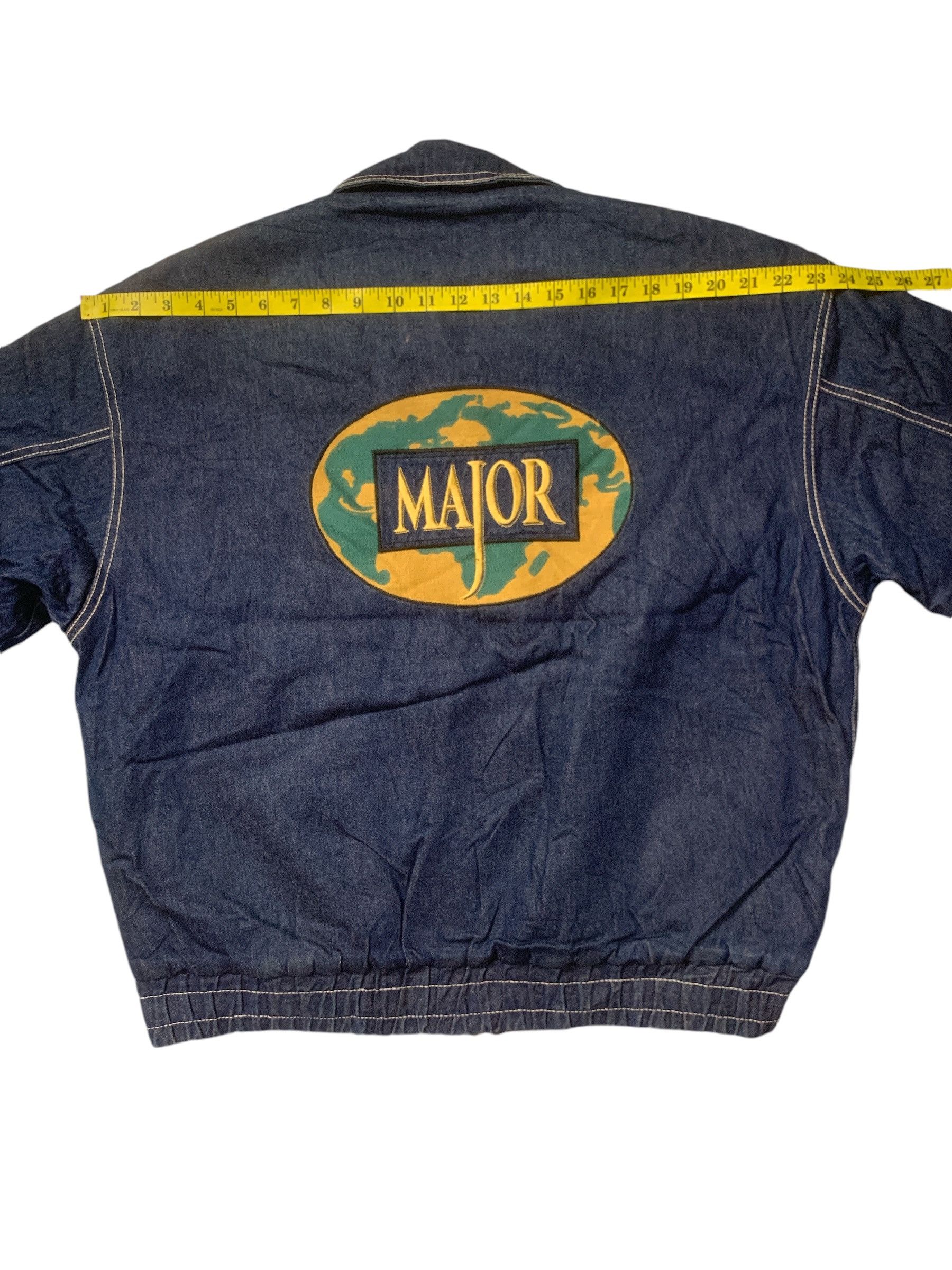 Rare Design Vintage Major Denim Sherpa Jackets