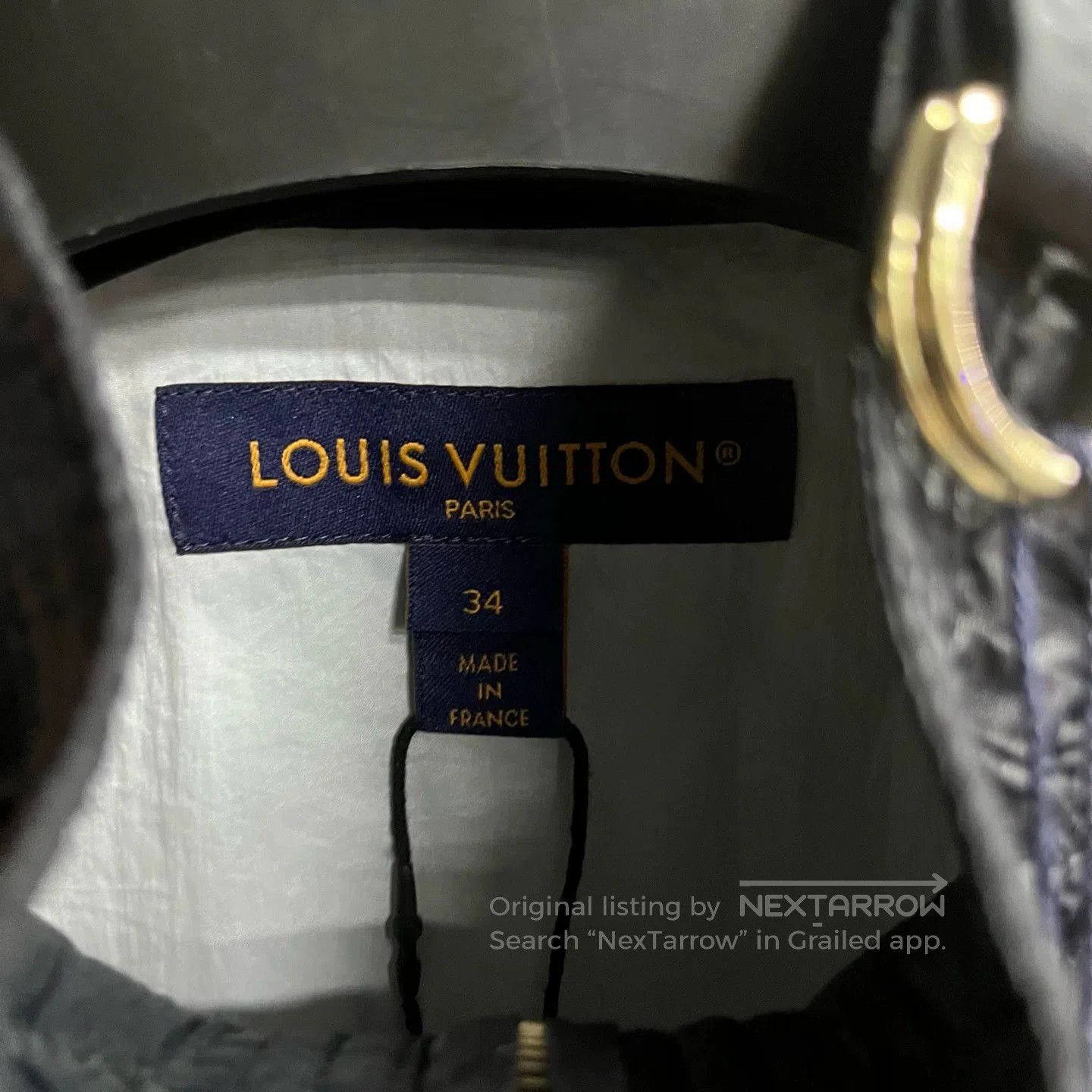 Louis Vuitton Louis Vuitton 24 Black Color Block Zip Jacket. Size XXS / US 00 / IT 34 - 2 Thumbnail