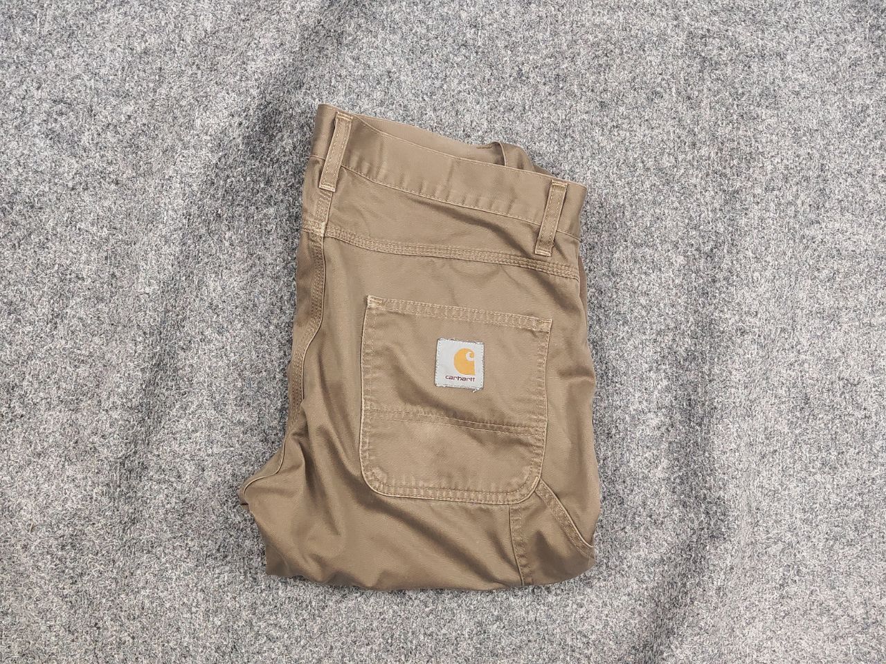 Carhartt Vintage Carhartt carpenter Beige canvas Logo Pocket Pants Size US 32 / EU 48 - 1 Thumbnail