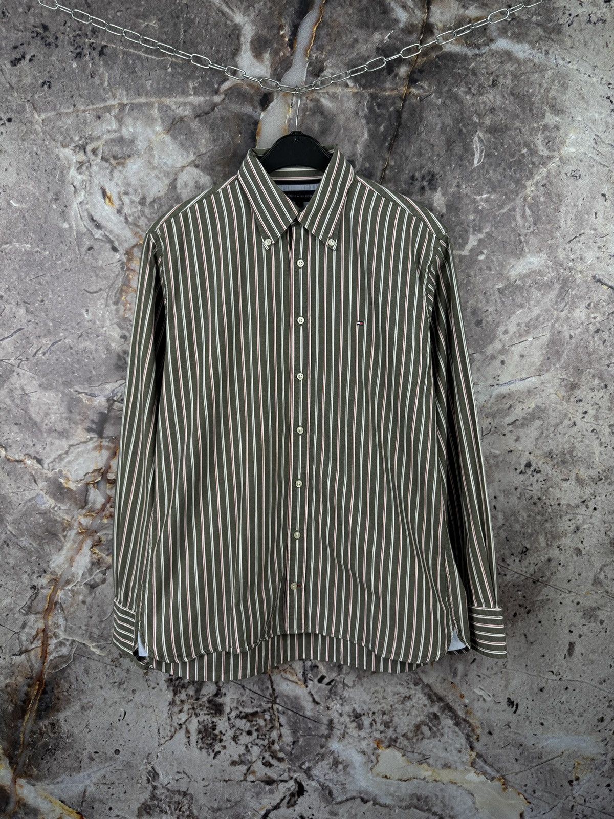 Levi's × Tommy Hilfiger Men’s Tommy Hilfiger Shirt Button Up Streetwear Size Large Size US L / EU 52-54 / 3 - 1 Thumbnail