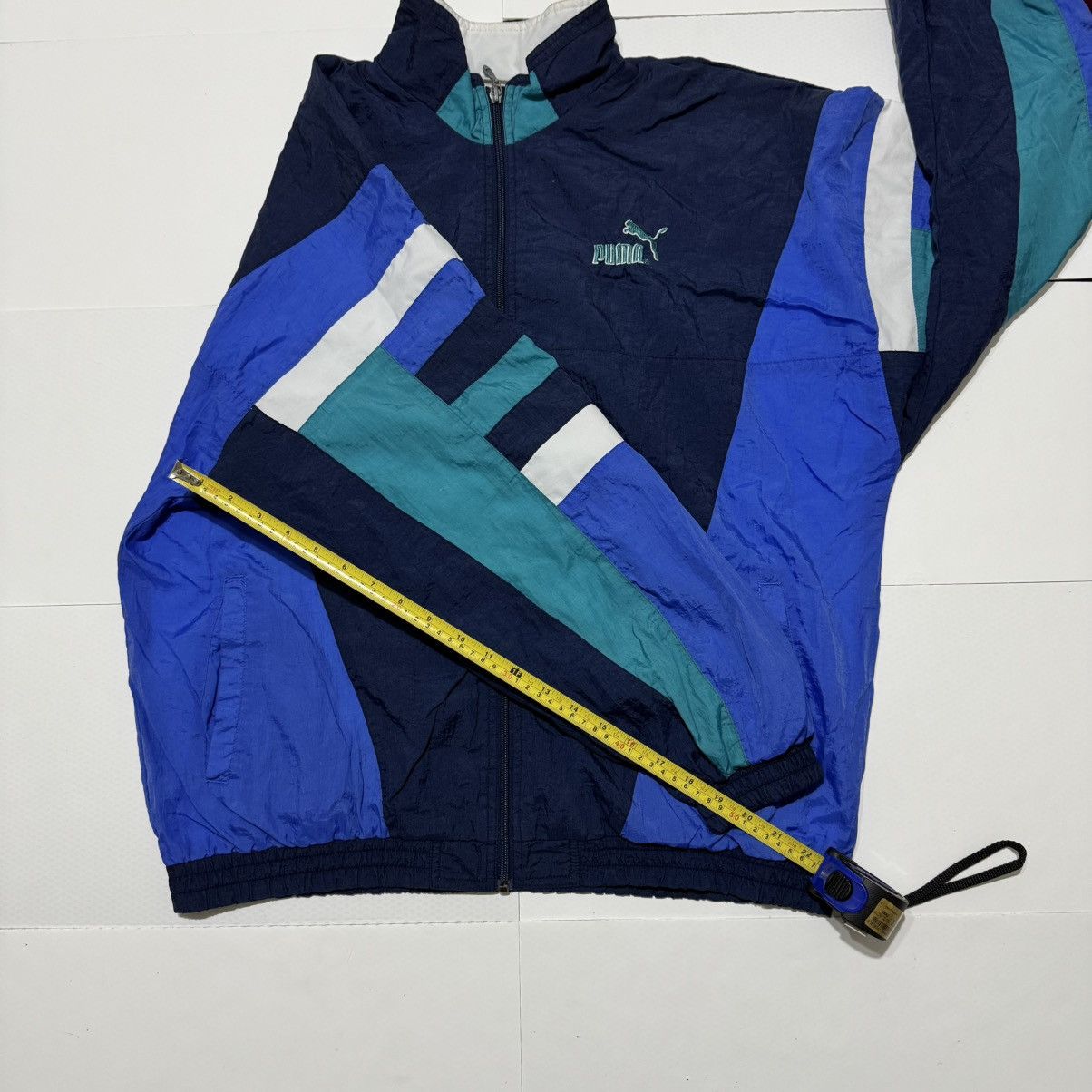 Puma × Vintage Puma Vintage Tracksuit Men’s 90’s Track Top Jacket Size L Size US L / EU 52-54 / 3 - 4 Thumbnail