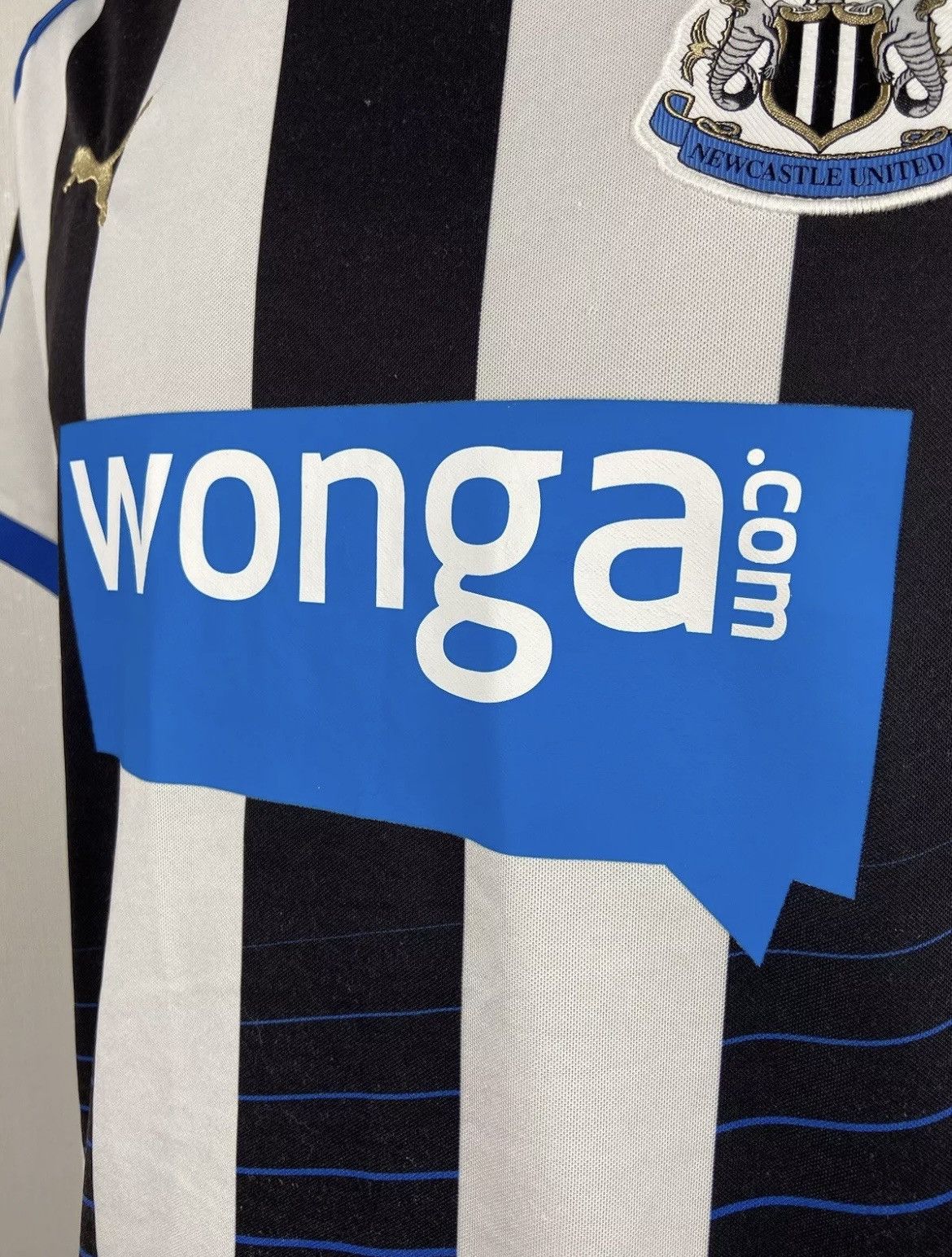 Puma × Vintage Newcastle United FC 2014/15 Home Jersey Shirt Puma Size L Size US L / EU 52-54 / 3 - 5 Thumbnail