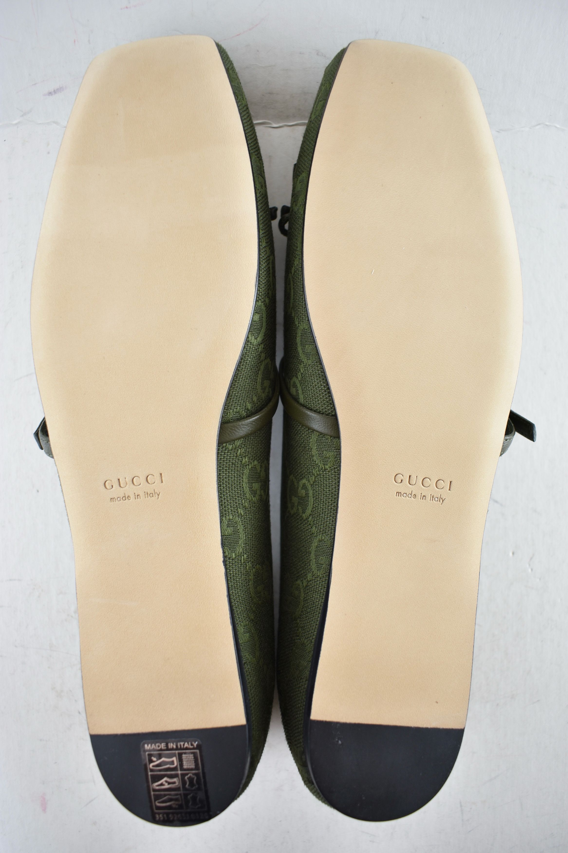 Gucci Gucci GG Logo Horsebit Maryjane Ballerina Ballet Flat 37 Size US 7 / IT 37 - 16 Thumbnail