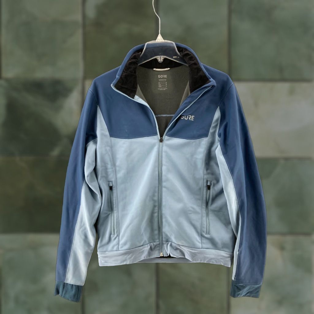 Vintage Gore Windstopper Jacket Womens Medium Blue Outdoor Hiking Size M / US 6-8 / IT 42-44 - 1 Thumbnail