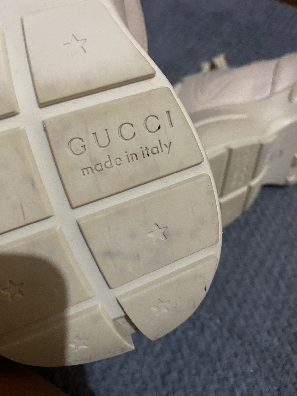 Gucci Gucci Rython Exquisite sneaker Size US 7 / IT 37 - 10 Thumbnail