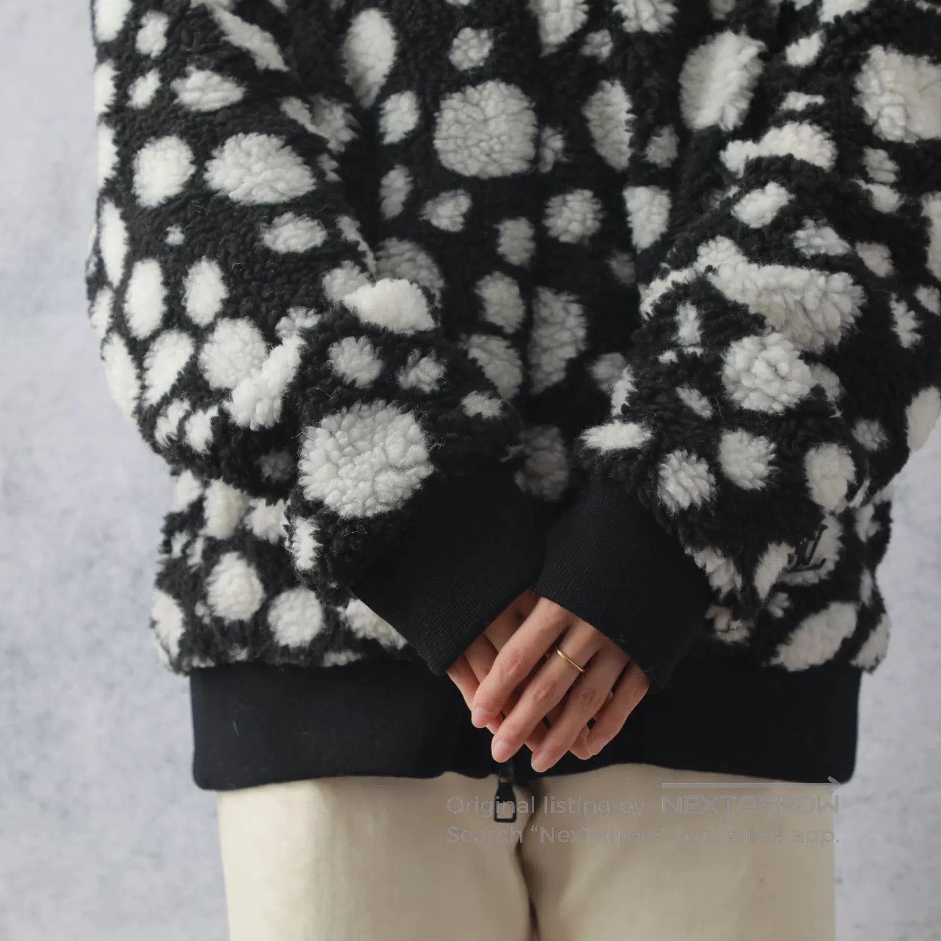 Louis Vuitton Louis Vuitton x Yayoi Kusama Polka Dot Teddy Jacket. Size L / US 10 / IT 46 - 3 Thumbnail