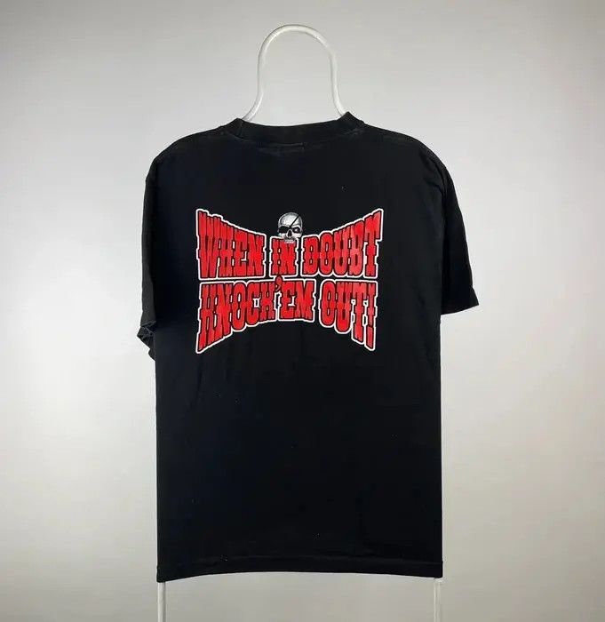 Band Tees Big red machine T-shirt skull bike band tee vintage size L Size US L / EU 52-54 / 3 - 4 Thumbnail