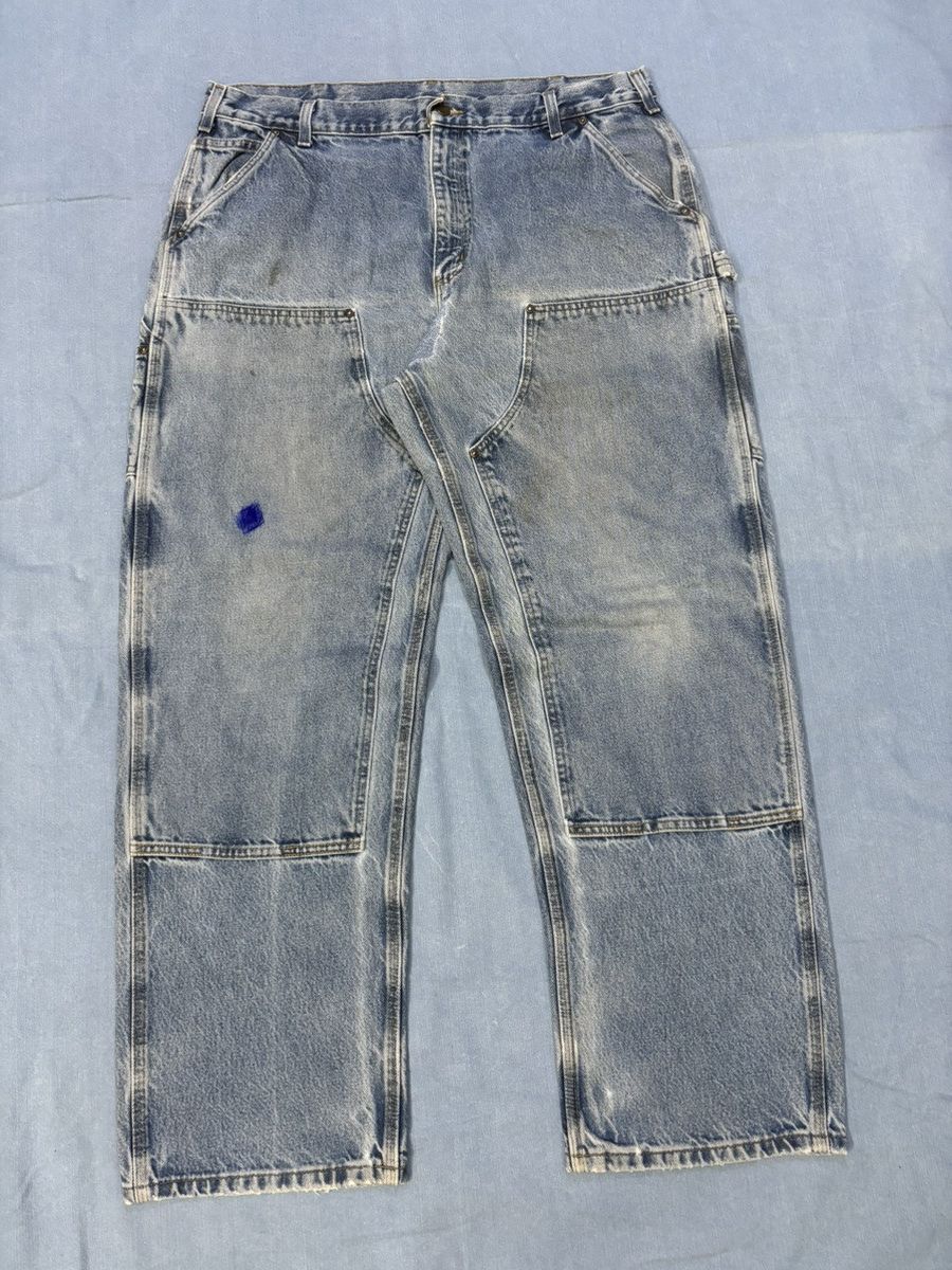 Carhartt Carhartt B73 DST Double knee denim Size US 40 / EU 56 - 1 Thumbnail