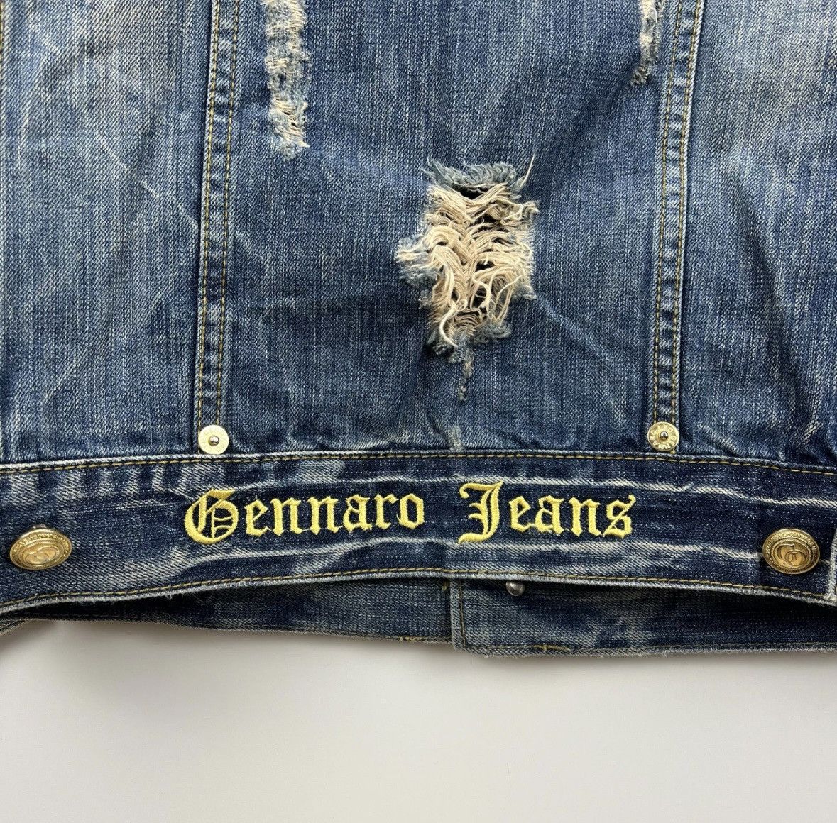 Other GENNARO Leopard Denim Jacket Size US S / EU 44-46 / 1 - 10 Thumbnail