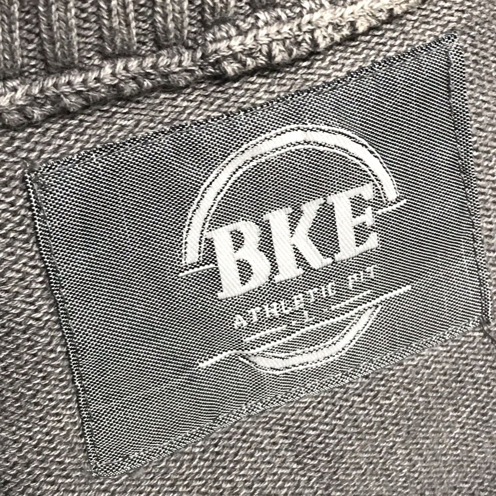 Vintage BKE Buckle Men Raven Gray Washed Athletic Fit Mock Neck 3/4 Zip Sweater L Size US L / EU 52-54 / 3 - 3 Thumbnail