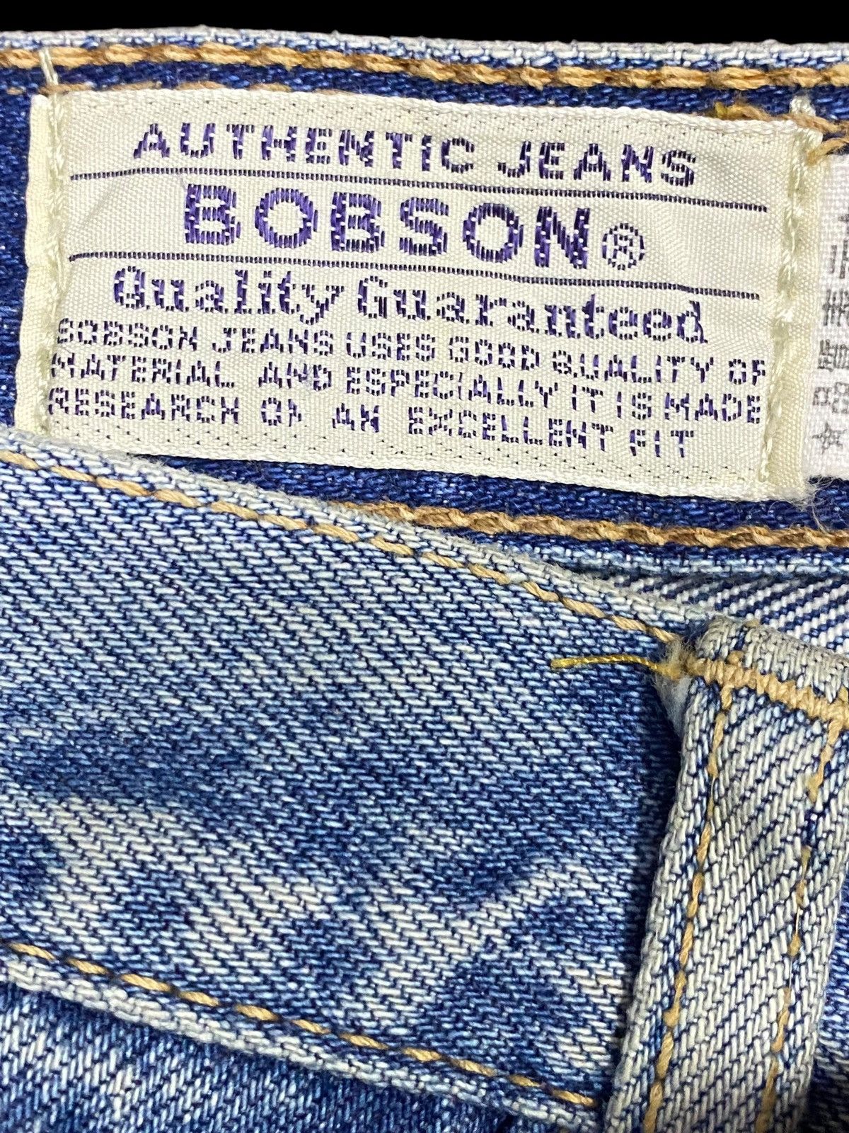 Vintage Vintage Bobson 80’s Acid Wash Distressed Loose Jeans Size US 29 - 17 Thumbnail