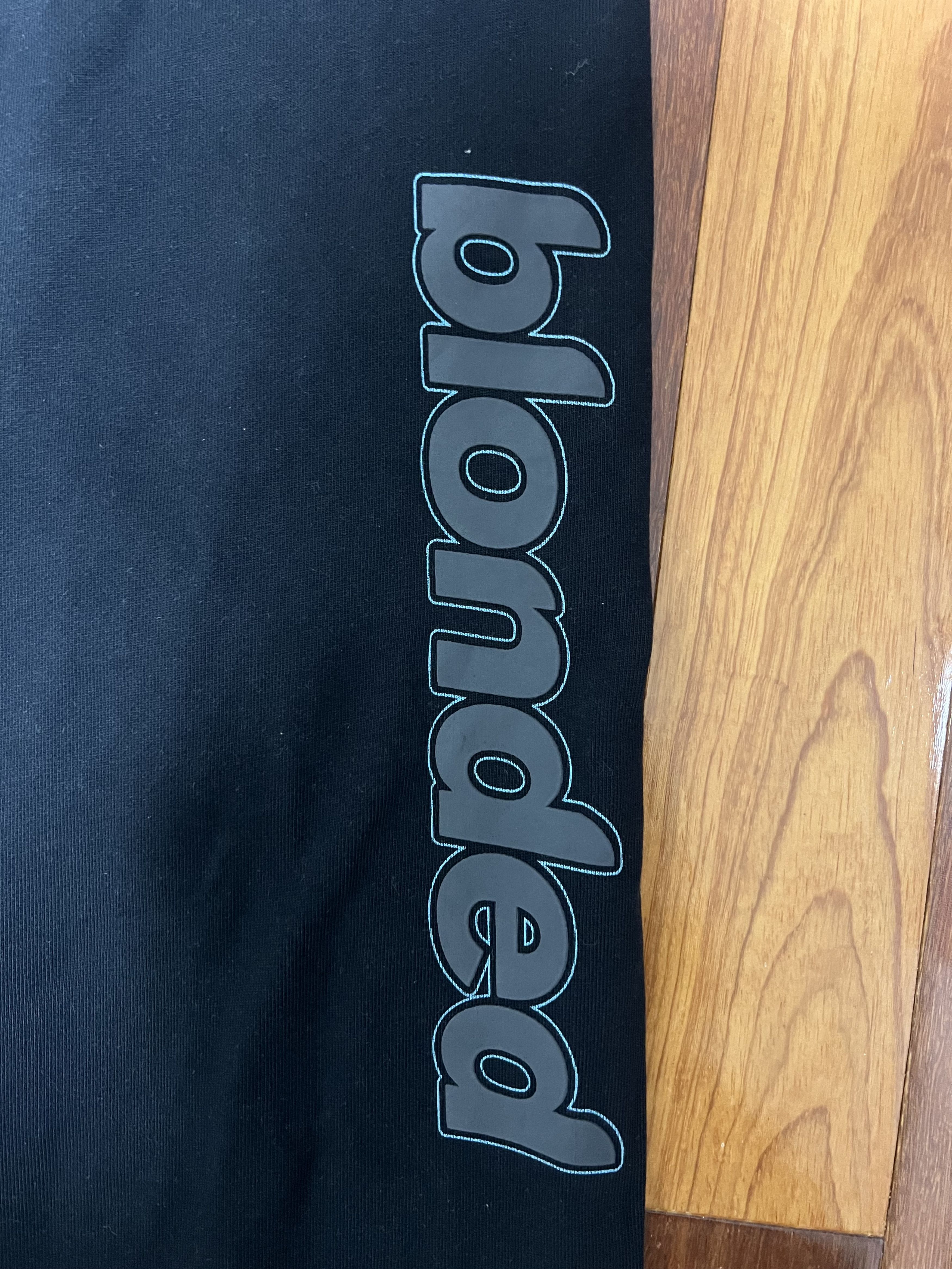 Frank Ocean 💚 2020 Frank Ocean Blonded Logo Sweatpants Black Large NEW Size US 34 / EU 50 - 5 Thumbnail