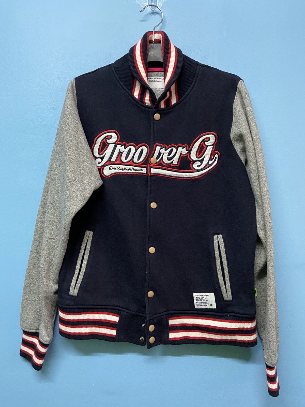 Japanese Brand Groover grand (2002) varsity Size US L / EU 52-54 / 3 - 1 Thumbnail